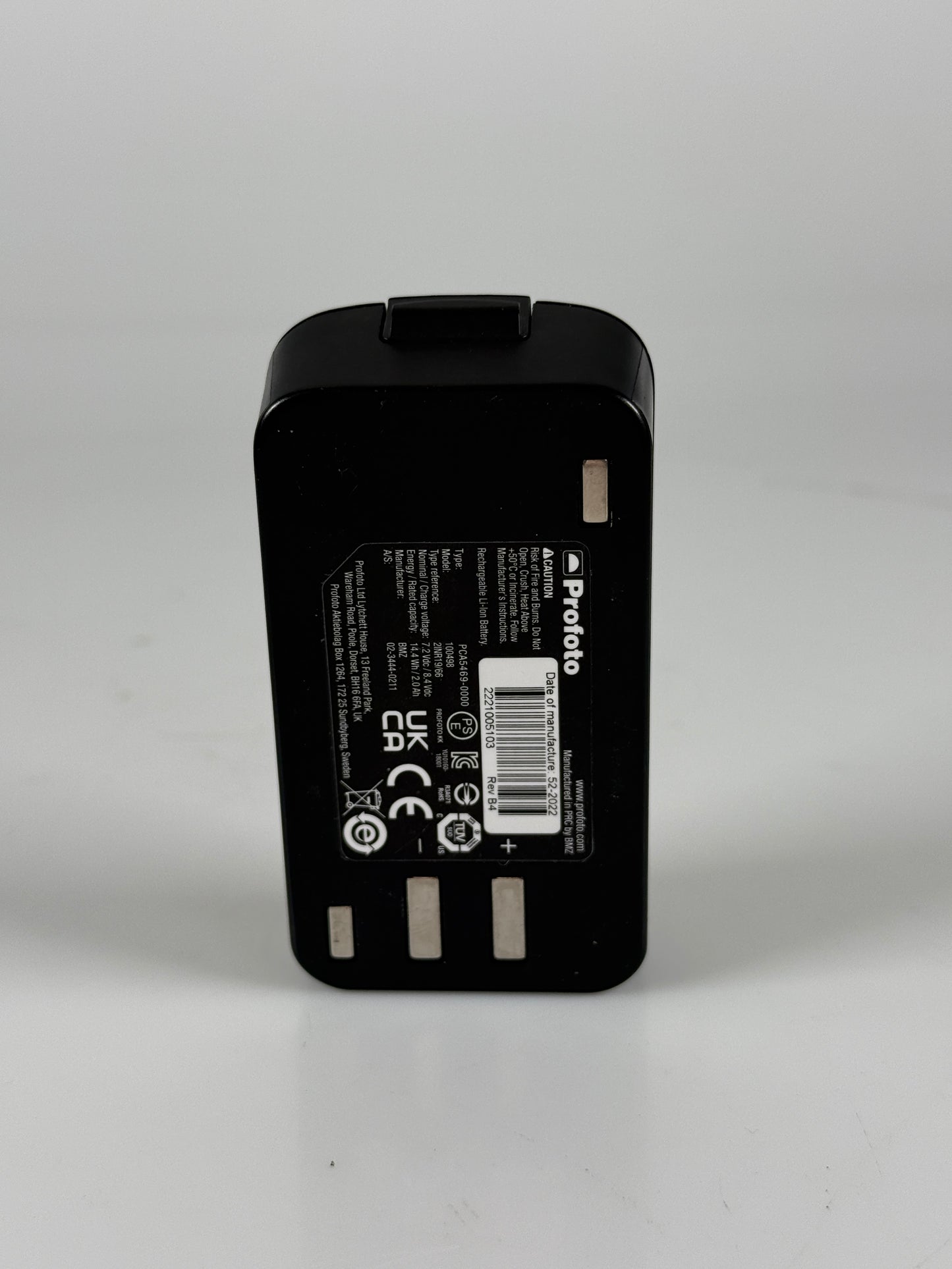 Profoto Li-Ion Battery for A10 AirTTL On-Camera Flash 2S1P 100498