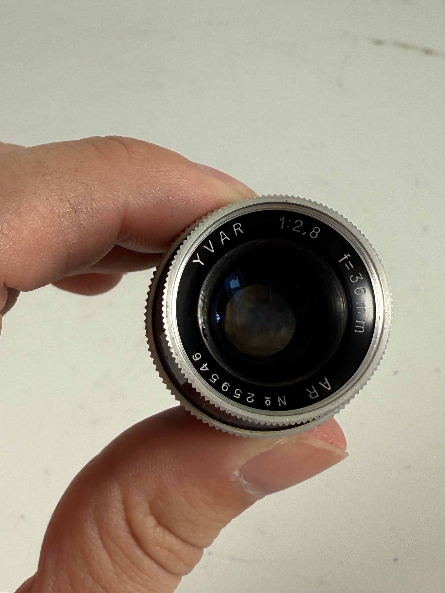 Kern-Paillard 36mm f2.8 AR YVAR D Mount Bolex Cine Lens