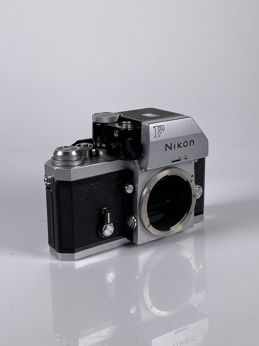 Nikon F Apollo Photomic FTN 35mm SLR Chrome Camera Body with case