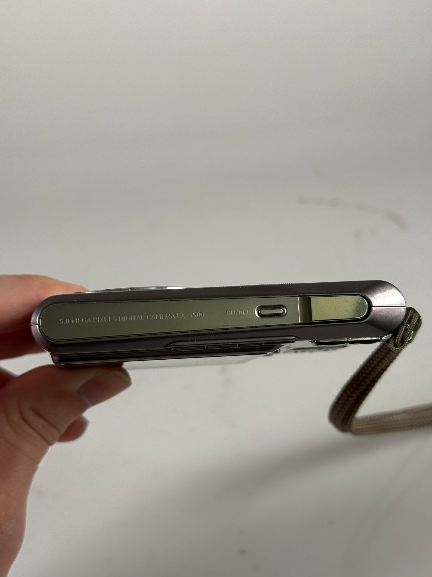 Casio Exilim EX-S500 5.0MP Compact Digital Camera Gray