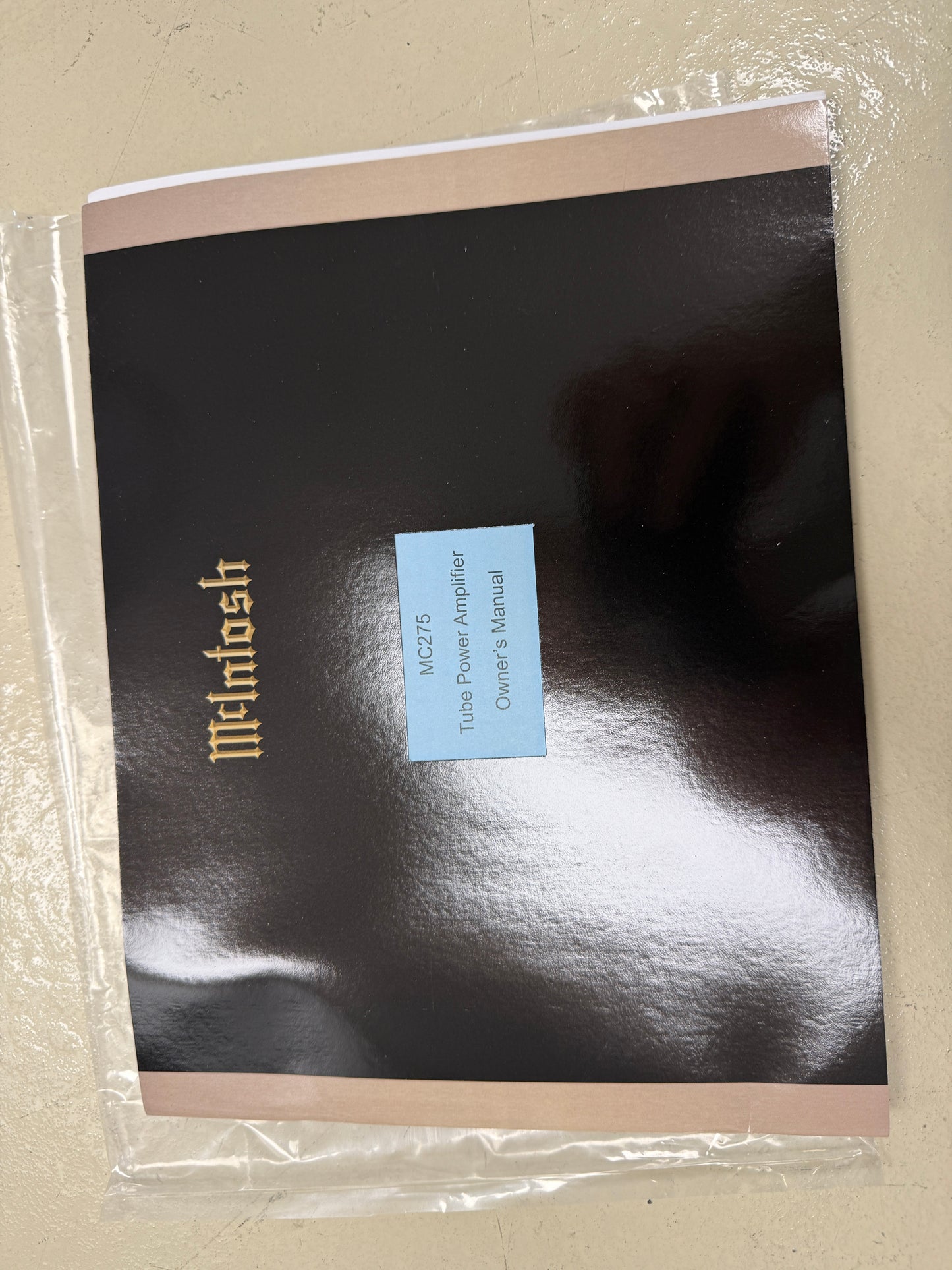 McIntosh MC275 MK VI stereo tube amplifier