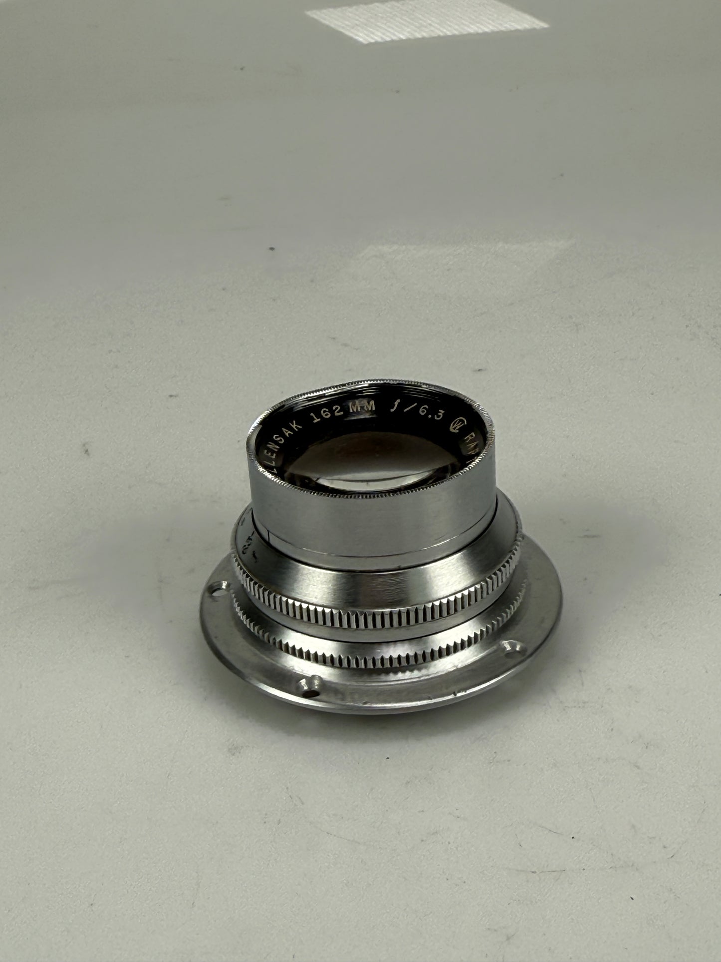 Wollensak Raptar 162mm f6.3 4x5 Fixed Focus & Aperture Portrait Lens