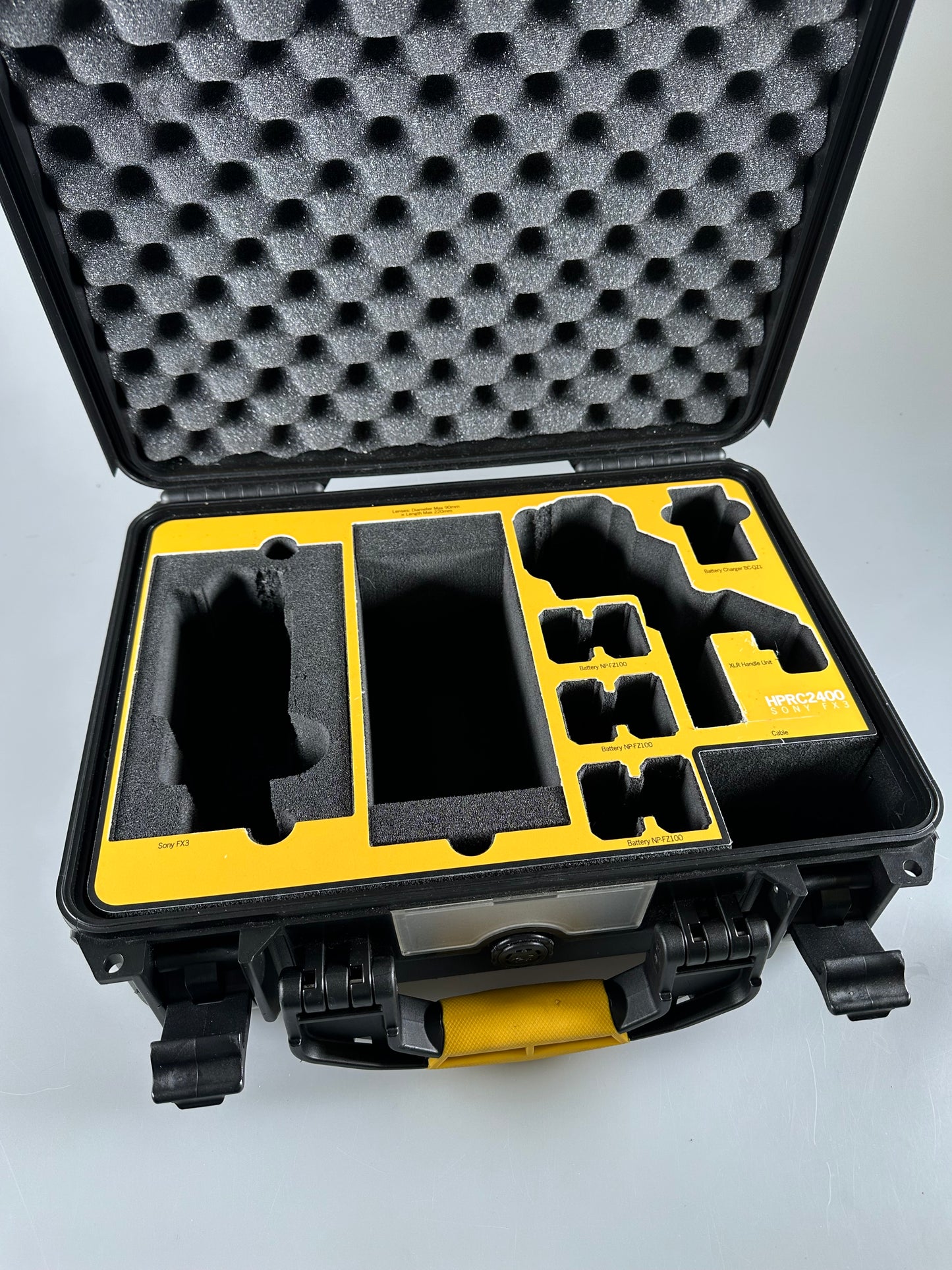 HPRC 2400 Pelican Case For Sony FX3 Camera