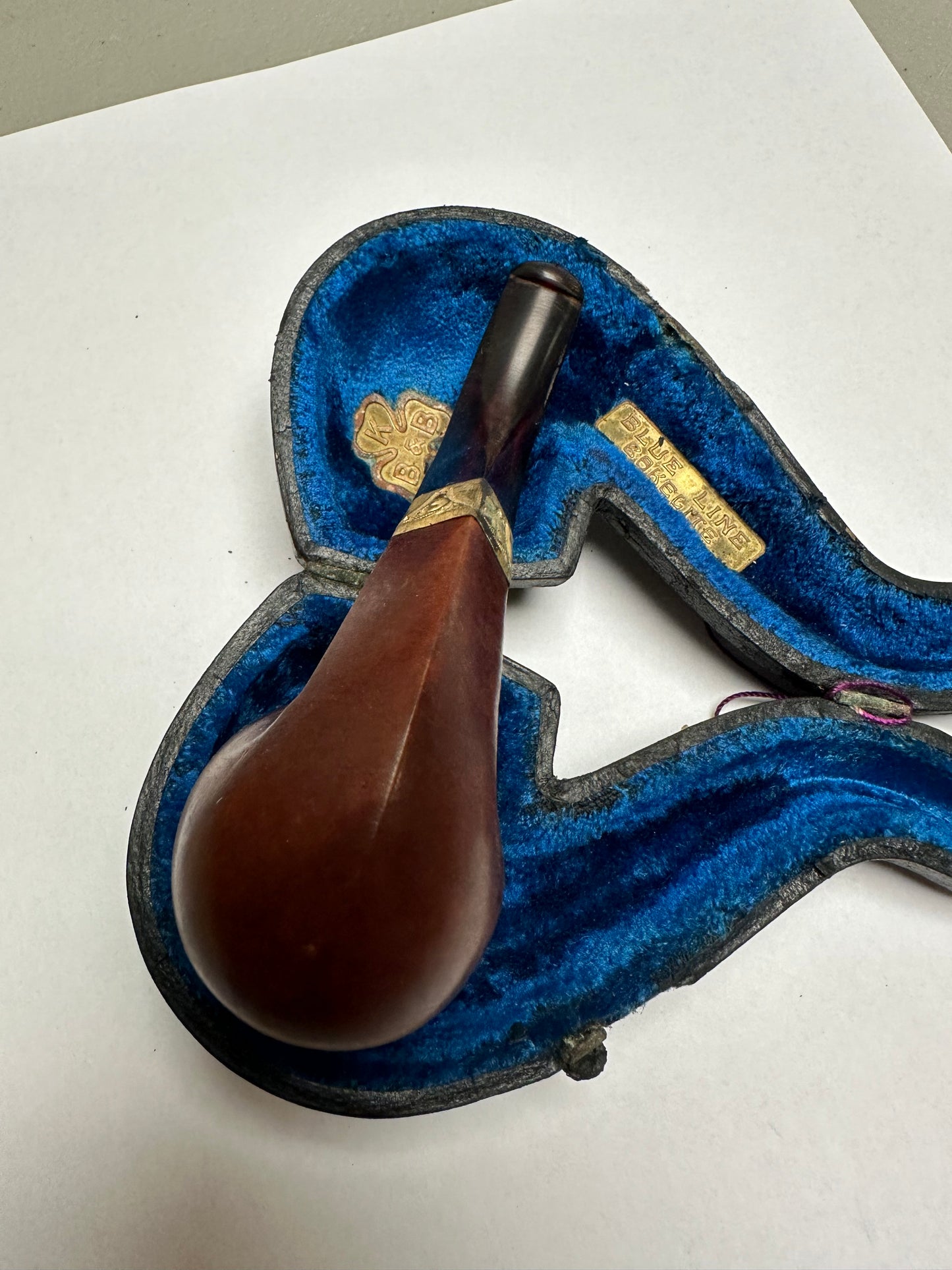 KBB Blue Line Bakelite Pipe, Unsmoked
