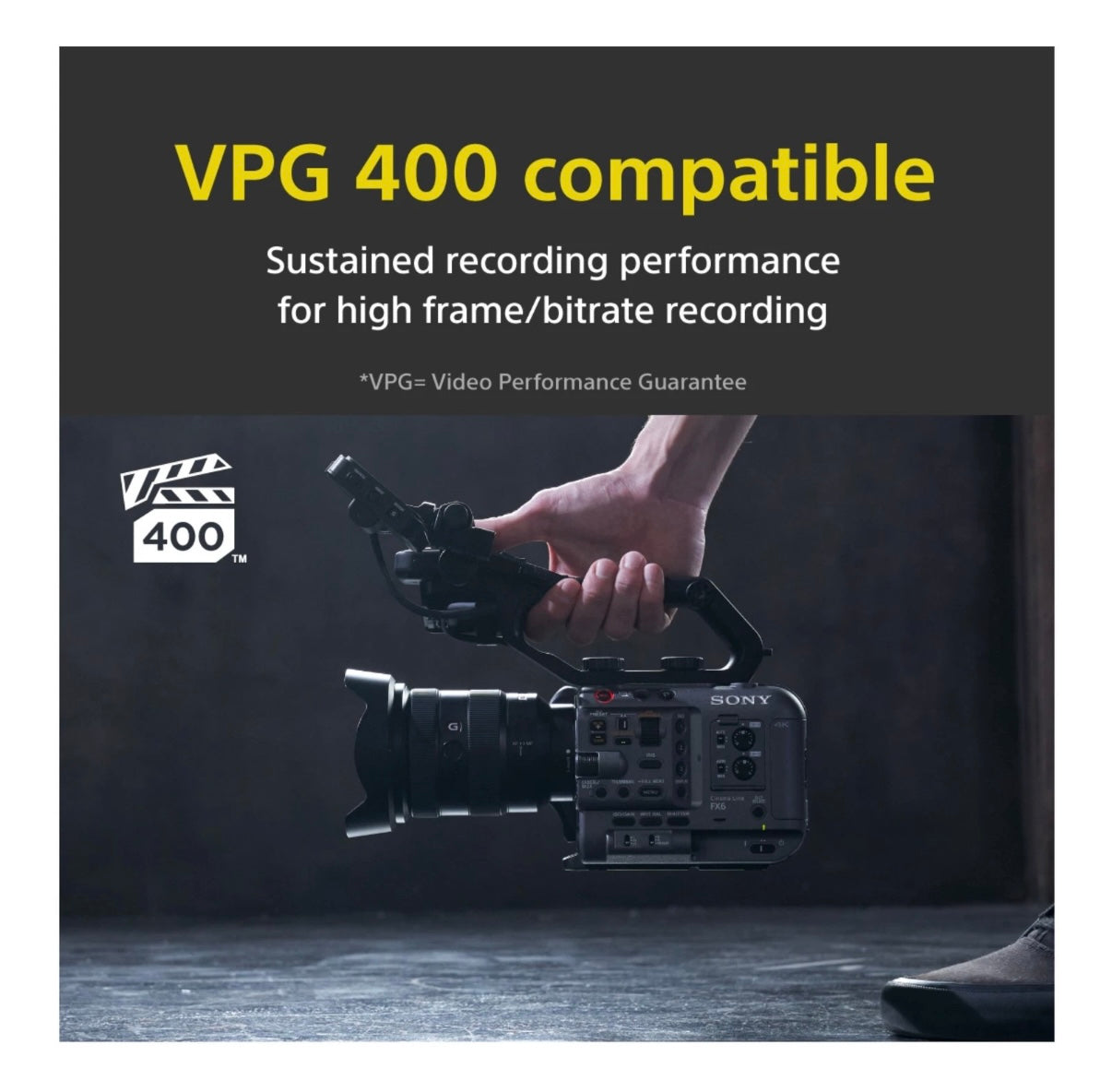 Sony 480GB CFexpress 4.0 Type A TOUGH Memory Card FAST Storage