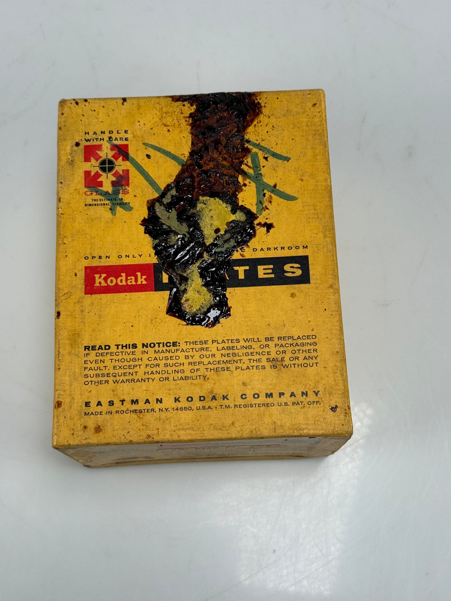 Kodak Projector Slide Plates 36 plates 3x4 3 1/4 X 4 inch glass plates