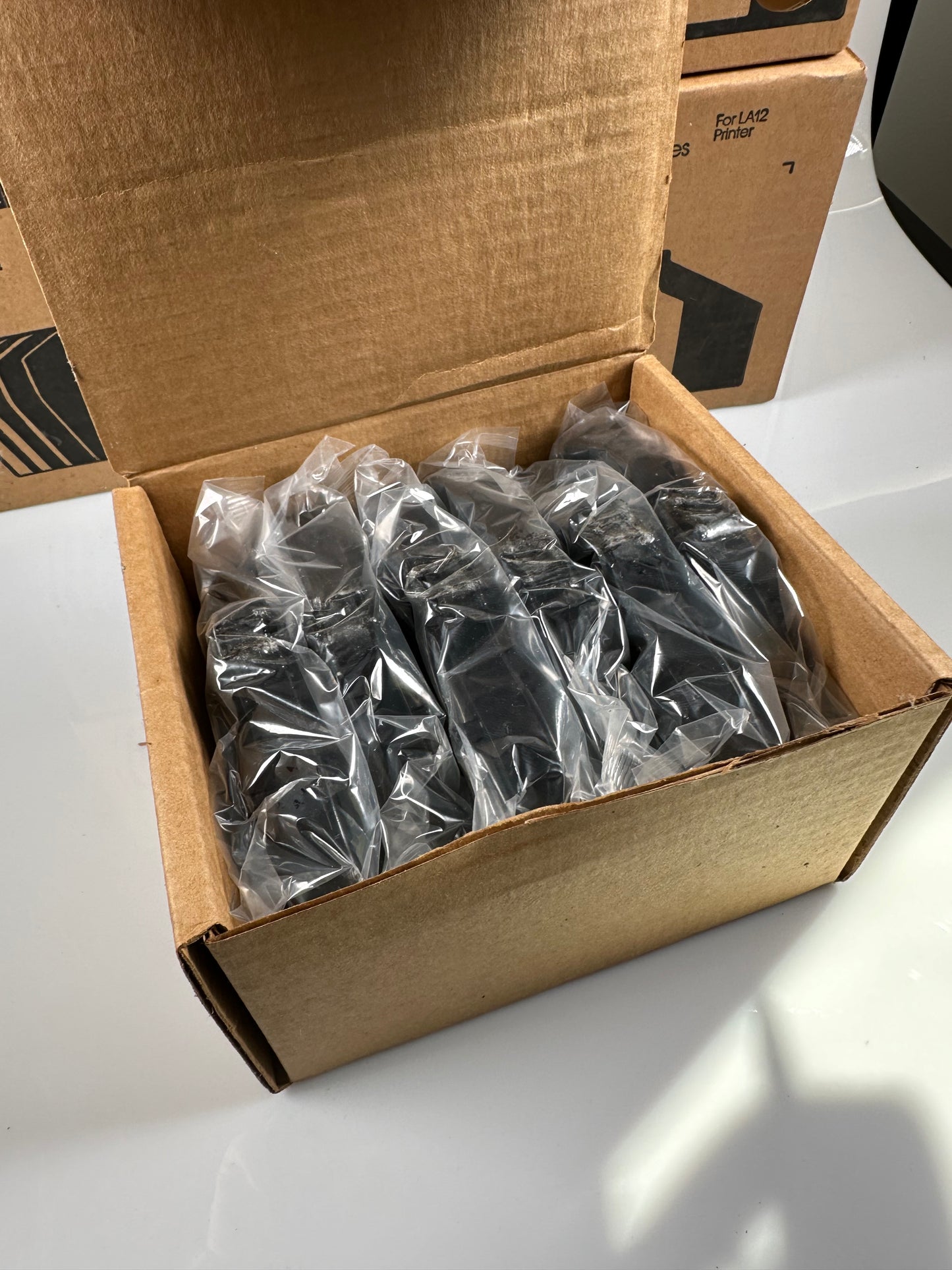 Digital Printer Ribbon Cartidge for LA-12 lot of 5 boxes (30 cartridges)