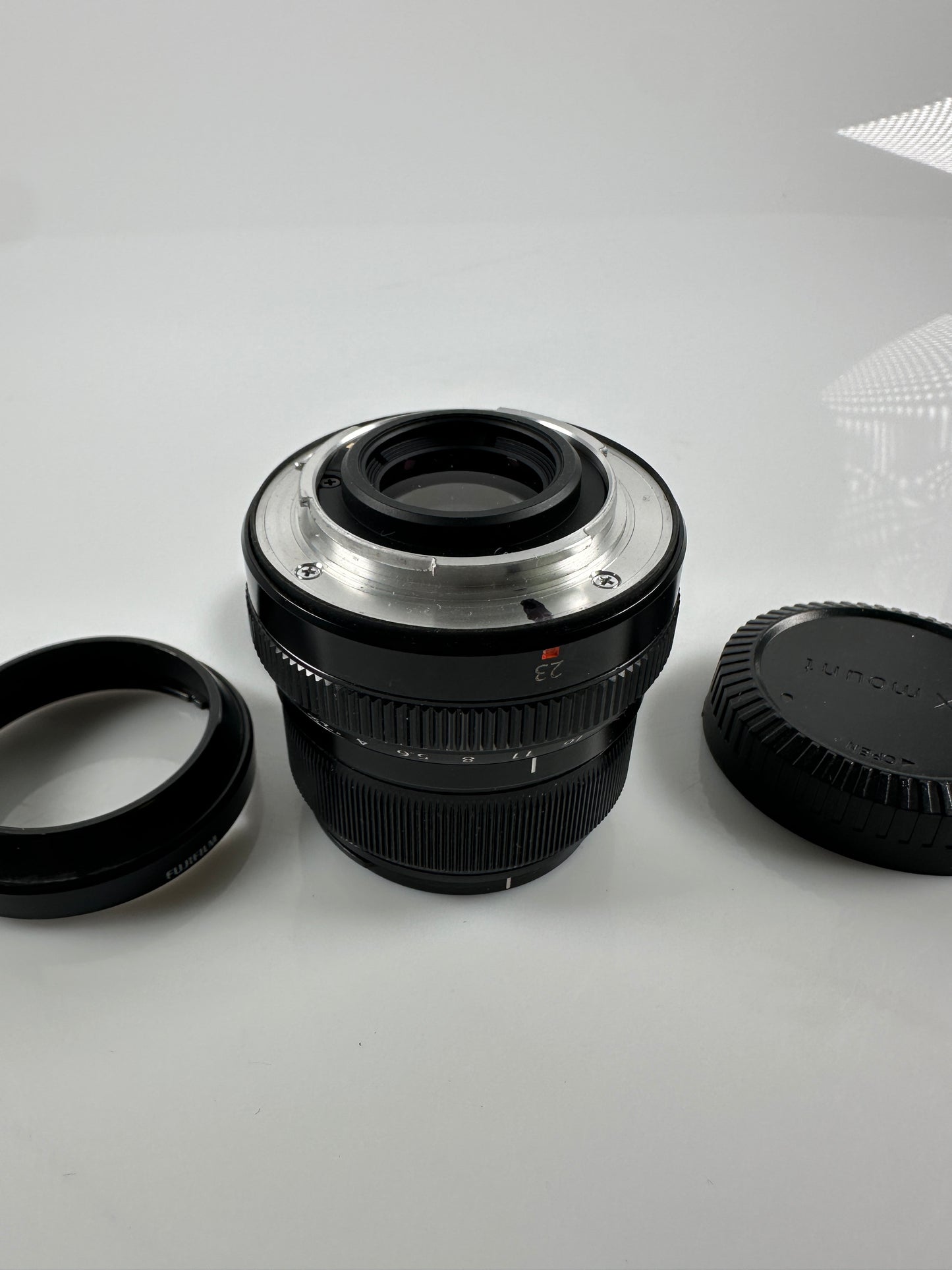 Fuji fujifilm XF Fujinon 23mm f2 R WR Super EBC Lens Black