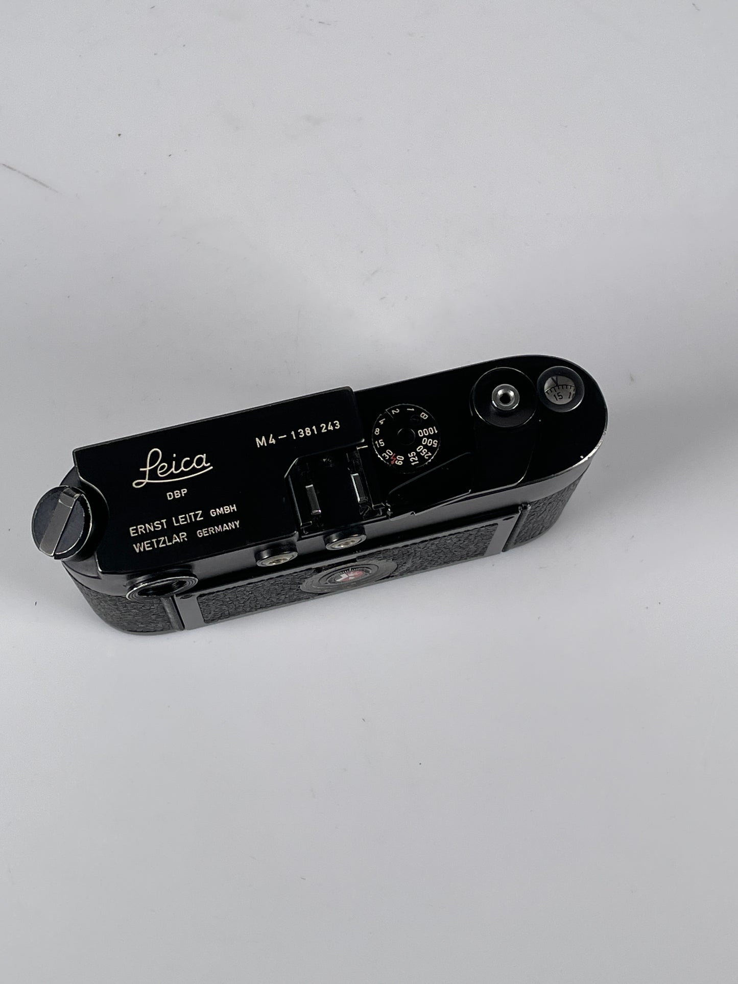 Leica M4 Black Chrome 35mm rangefinder film camera body