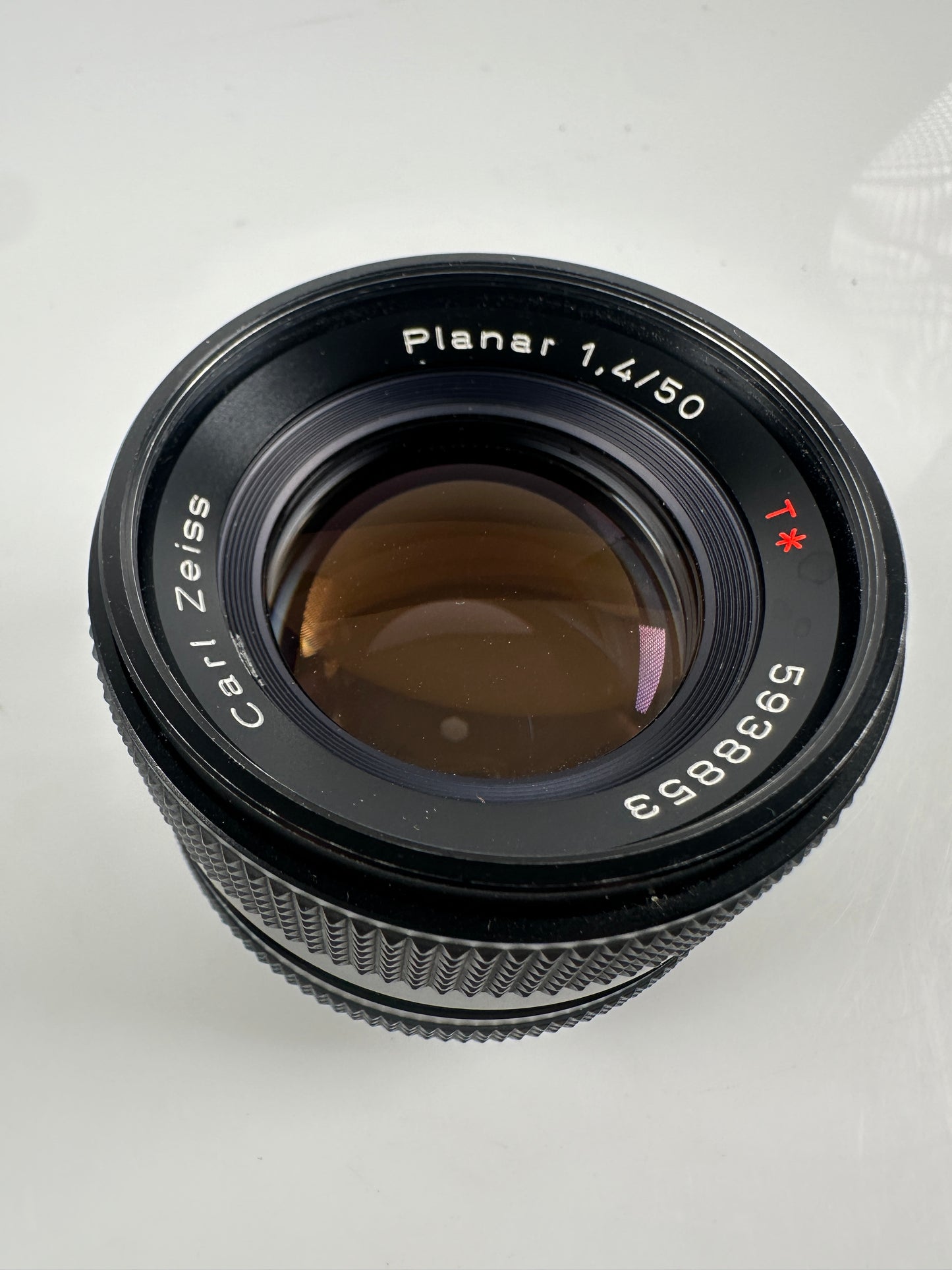 Contax Carl Zeiss T* Planar 50mm F1.4 AEJ MF Lens C/Y Mount