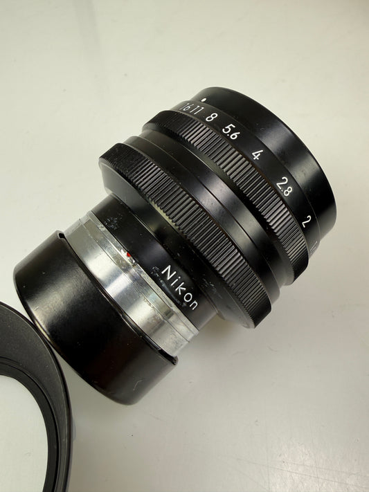 Nikon Nikkor S 5cm 50mm f1.4 Nippon Kogaku Rangefinder Lens Black 2000 limited edition