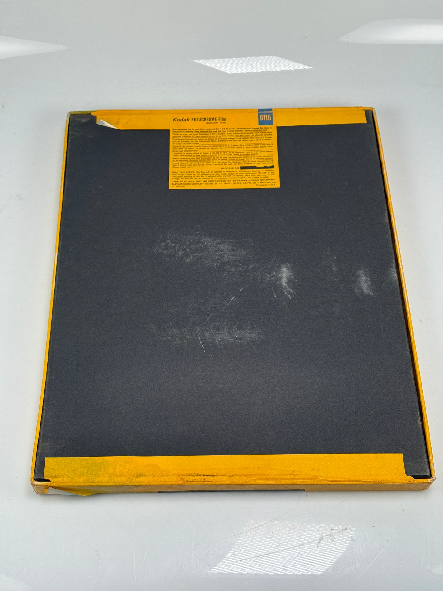 Expired 11x14 KODAK Ektachrome Daylight Large Format Film 10 Sheets 6115