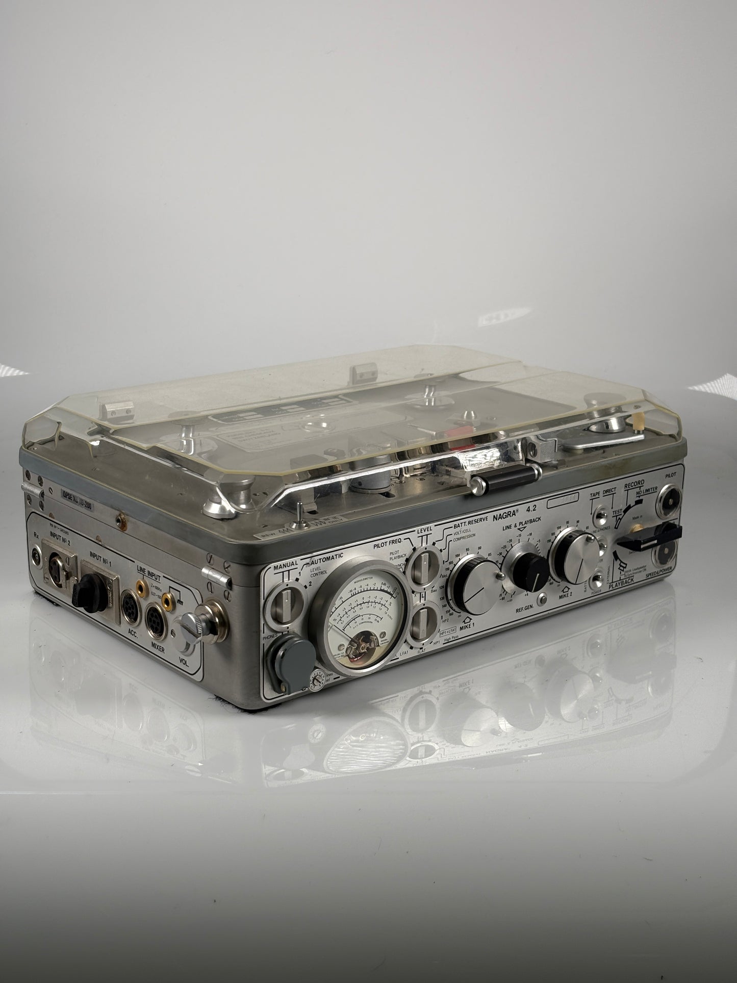 Kudelski Nagra 4.2 Reel to reel field tape recorder RARE