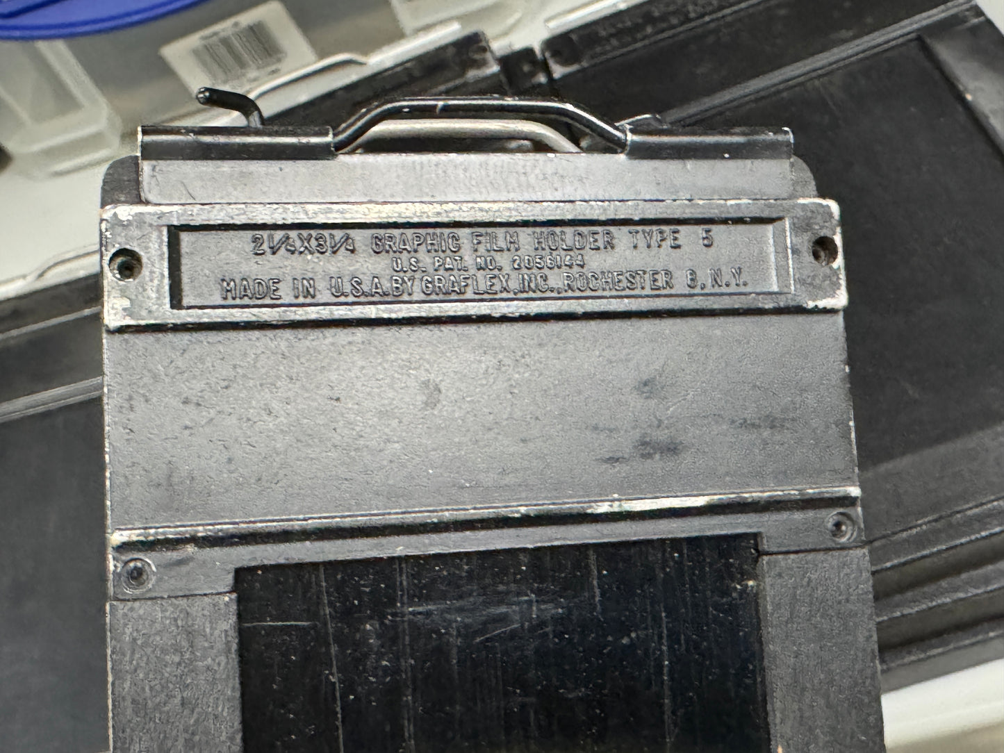 Graflex Graphic 2 1/4 x 3 1/4 2x3 film holder type 5 lot of 10