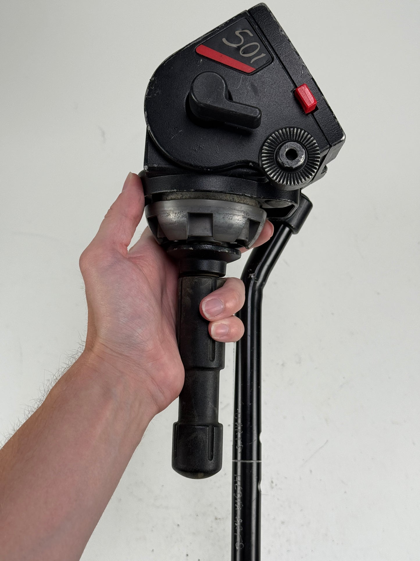 Bogen Manfrotto 3433 / 501 Head Fluid Head w/ Handle, no Plate
