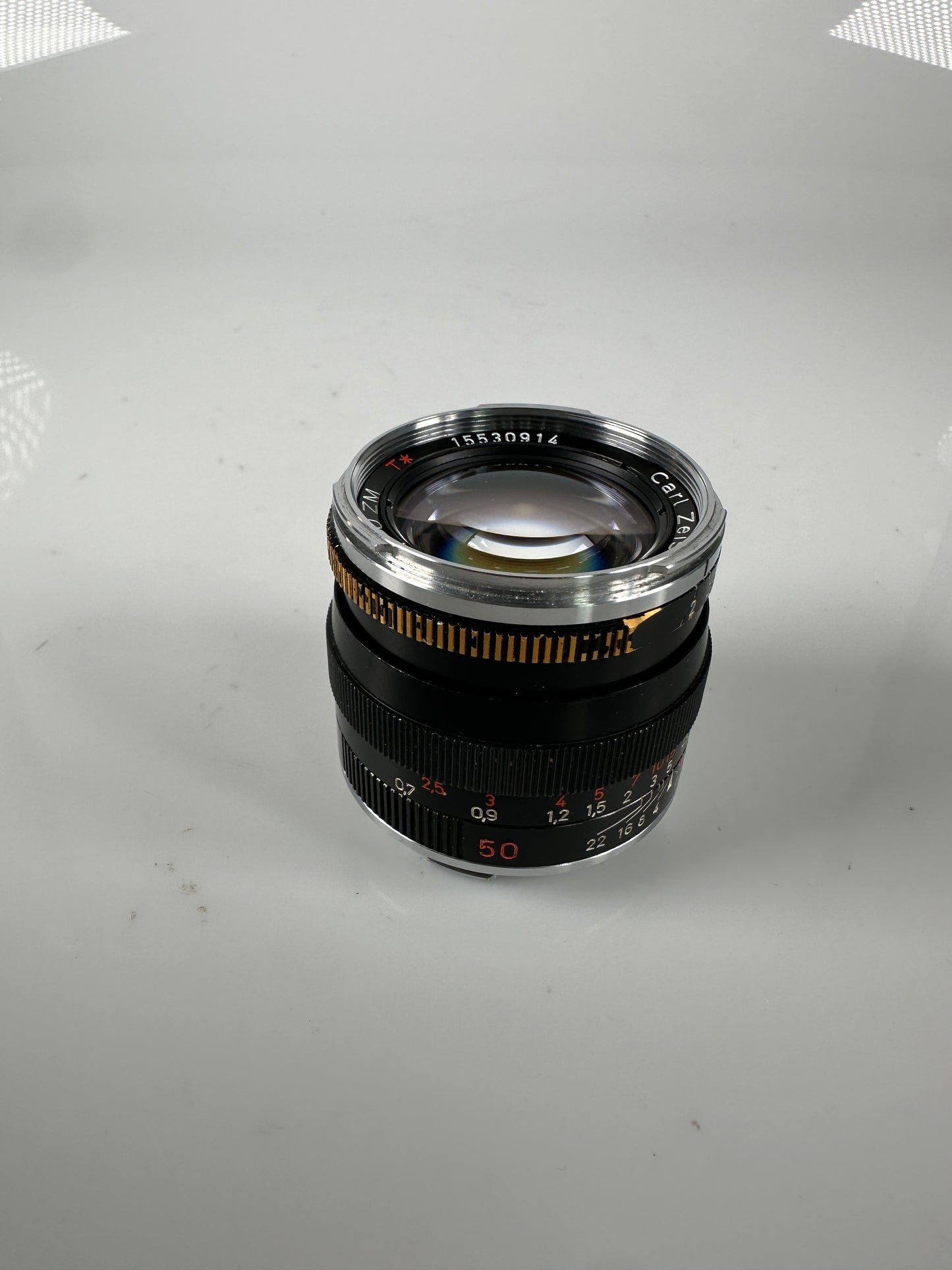 Carl Zeiss Planar T* 50mm f2 ZM for Leica M Black