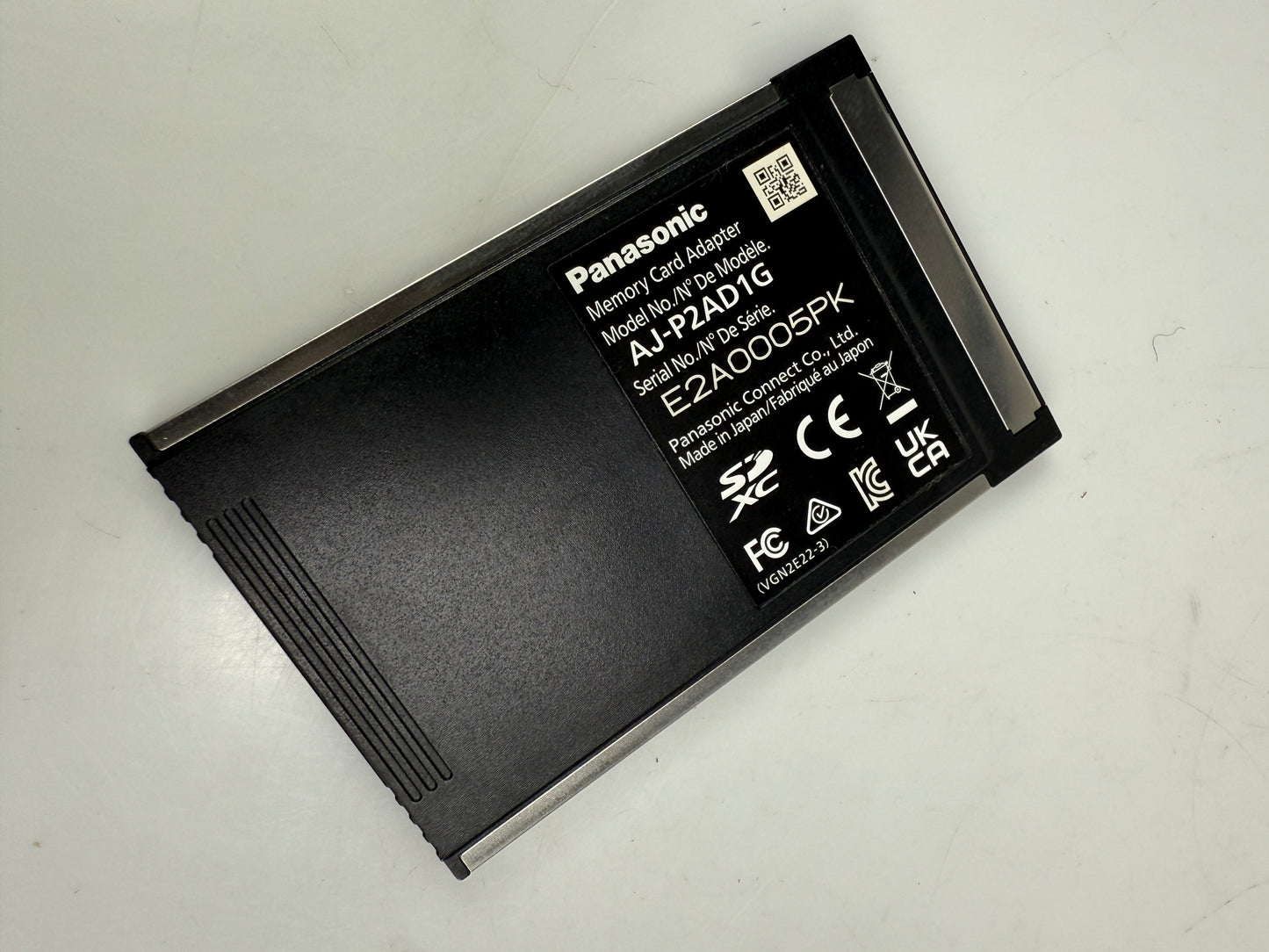Panasonic AJ-P2AD1G microP2 Card Adapter