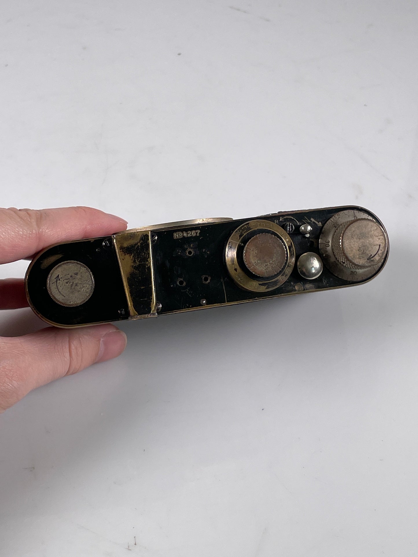 Leica Standard I Model A Black Paint Camera Screwmount Ltm Body 4 digit