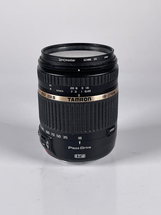 Tamron B008 AF 18-270mm f3.5-6.3 Di II VC PZD Lens For Canon EOS