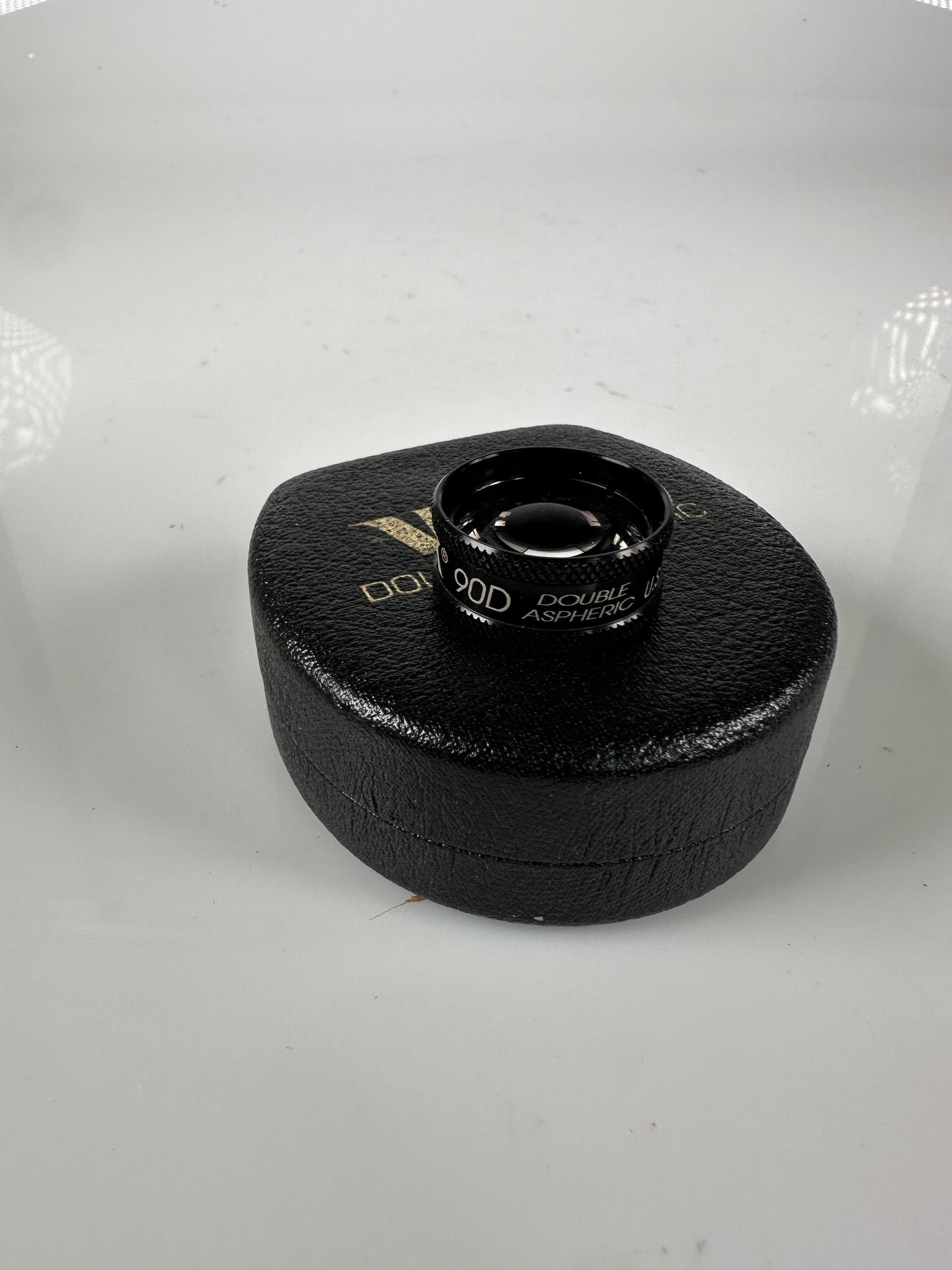 Volk 90D Double Aspheric Clear Lens And Case