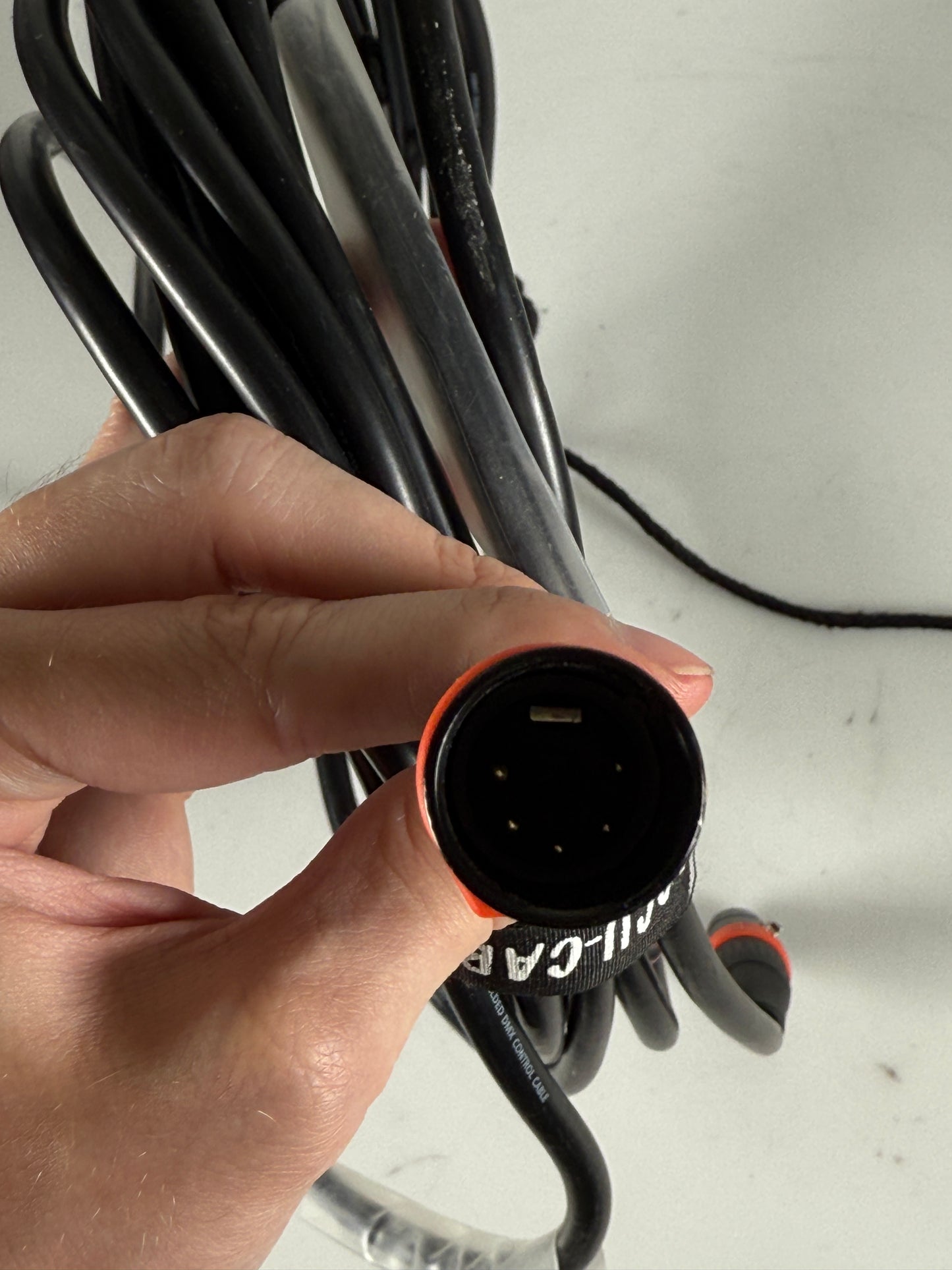 Accu Cable 5-Pin Male To 5-Pin Female DMX Lighting Cable