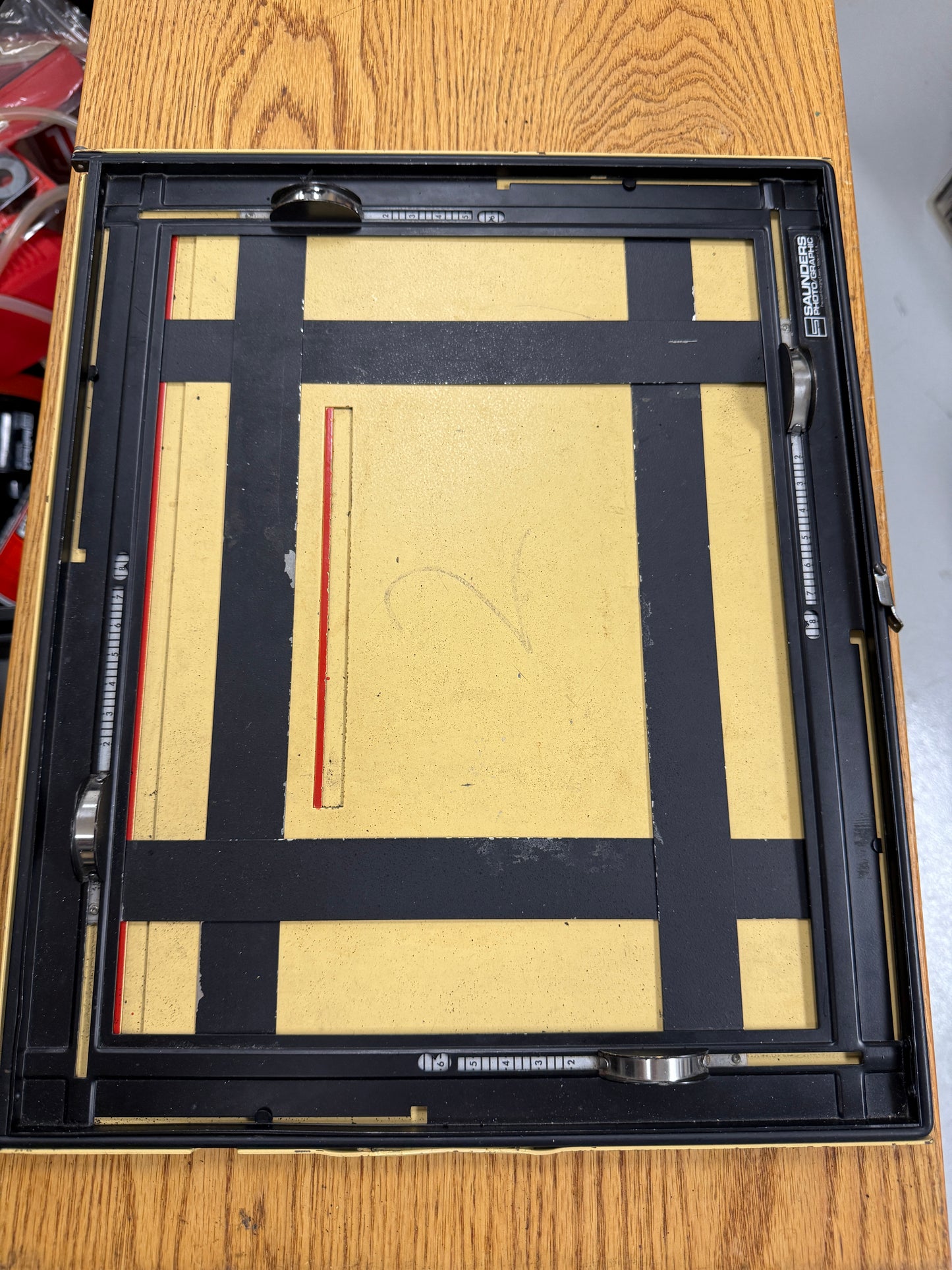 Saunders 11x14 FOUR-BLADE PRECISION DARKROOM PRINTING EASEL