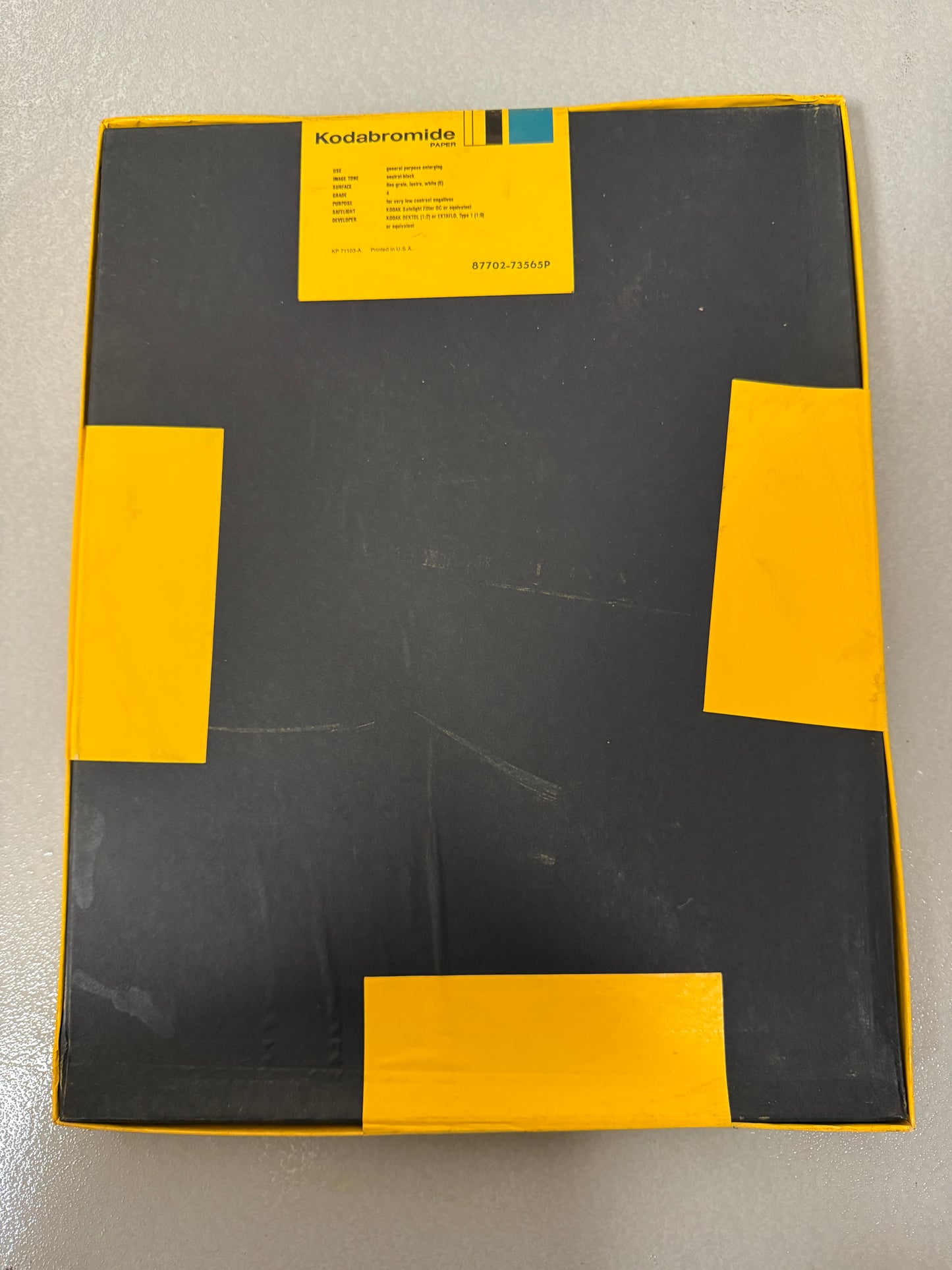 Kodak Kodabromide E4 B&W Paper - 11x14, 50 sheets, 1979 SEALED double weight