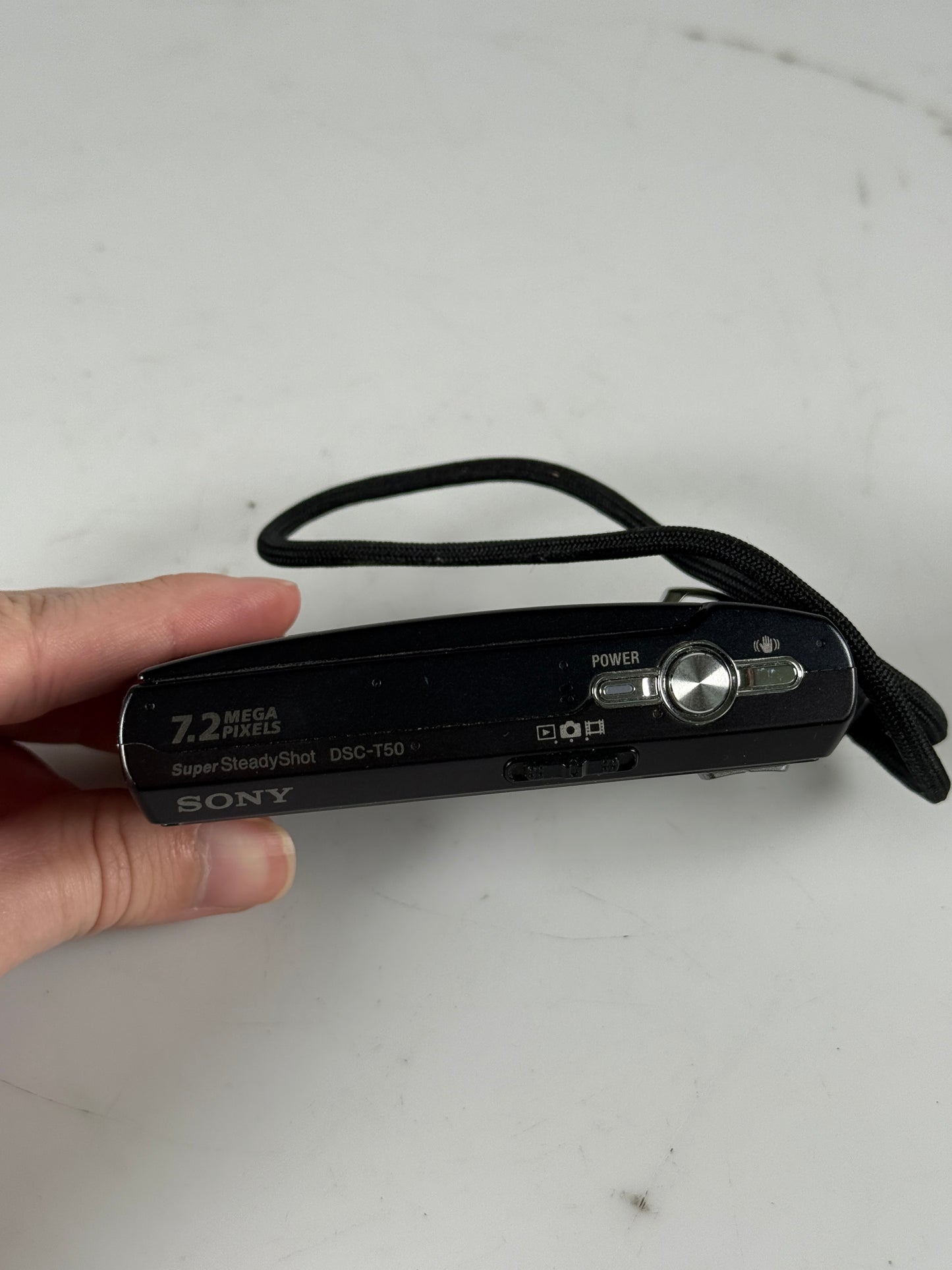 Sony Cybershot DSC-T50 7.2MP Digital Camera black