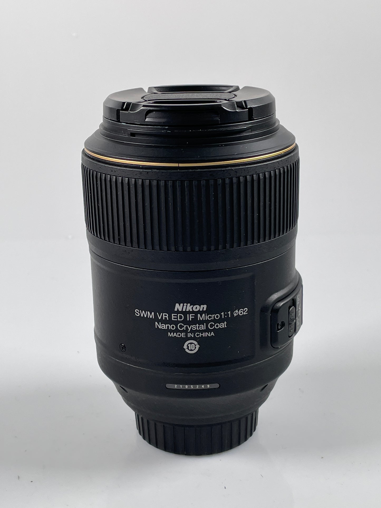 Nikon Nikkor AF-S 105mm f2.8 G VR Micro IF ED Lens AFS