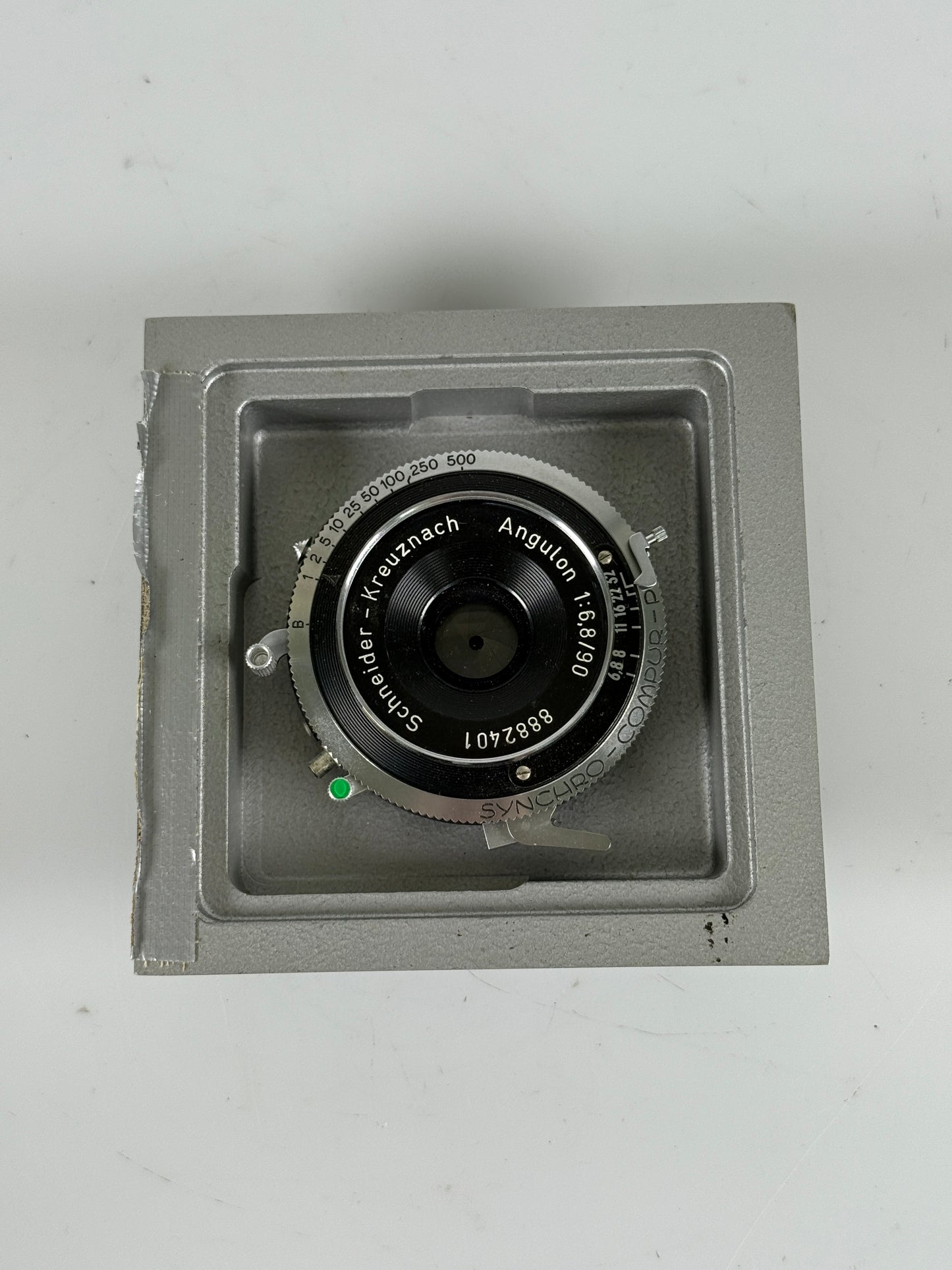 Schneider Kreuznach 90mm f6.8 Angulon Synchro-Compur B Shutter