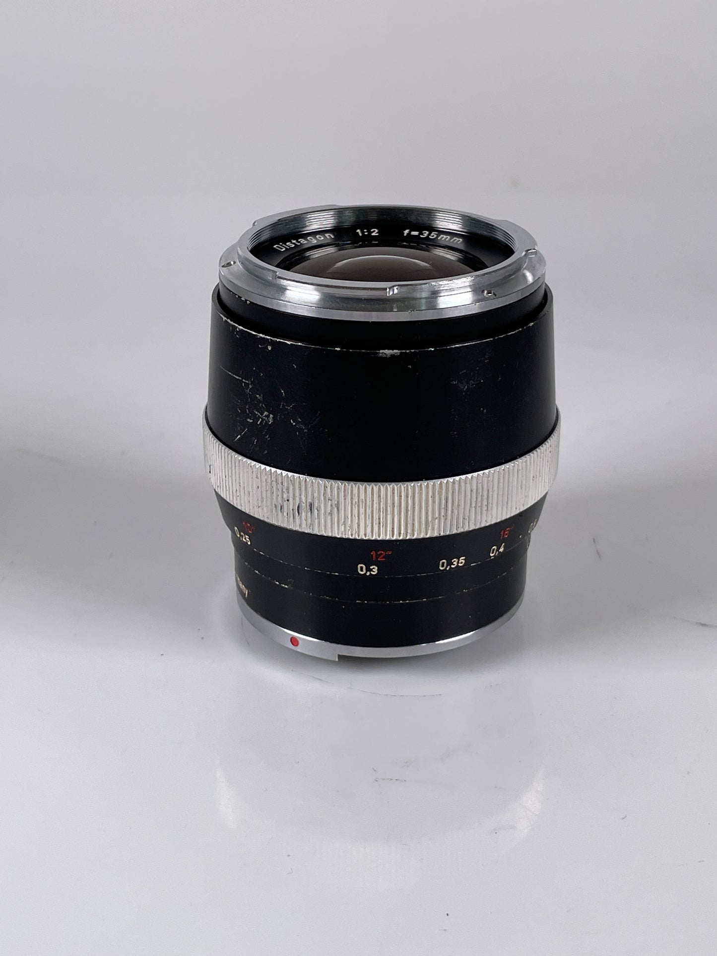 Carl Zeiss Distagon 35mm f2 Black Contarex Bullseye mount