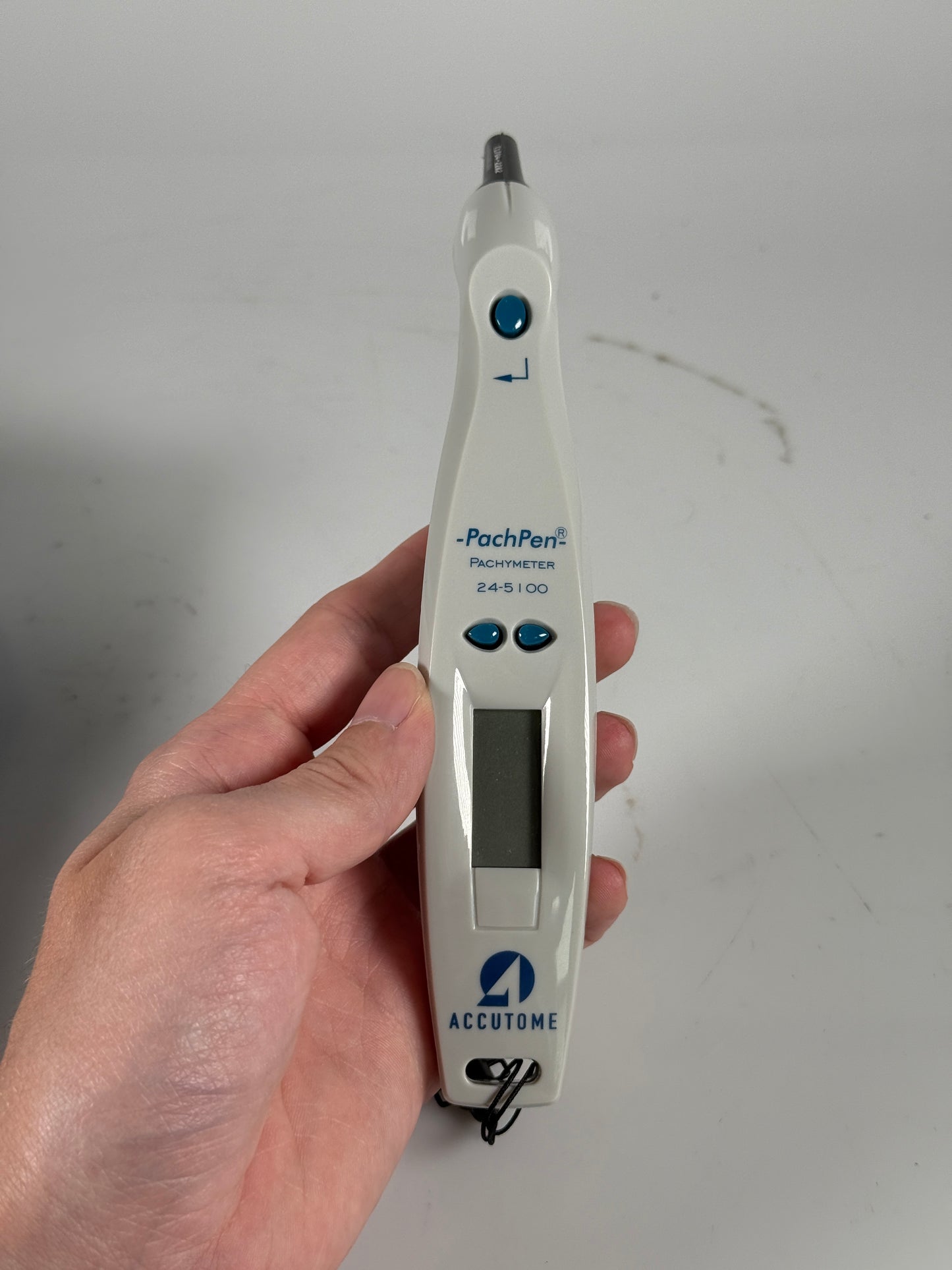 ACCUTOME PACHPEN MODEL 24-5100 PACHYMETER W/ CARRYNG CASE