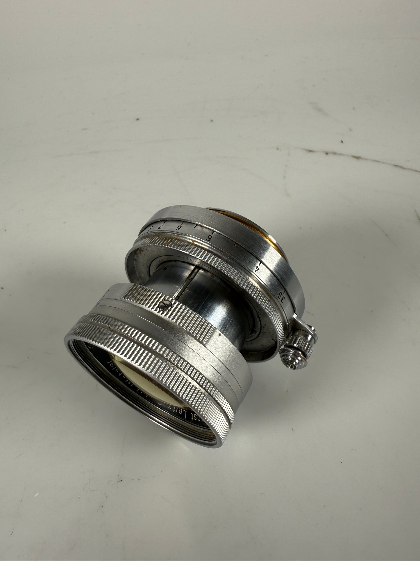 Leica 50mm f2 Summicron Radioactive L39 LTM Screwmount Rangefinder Lens 104xxxx