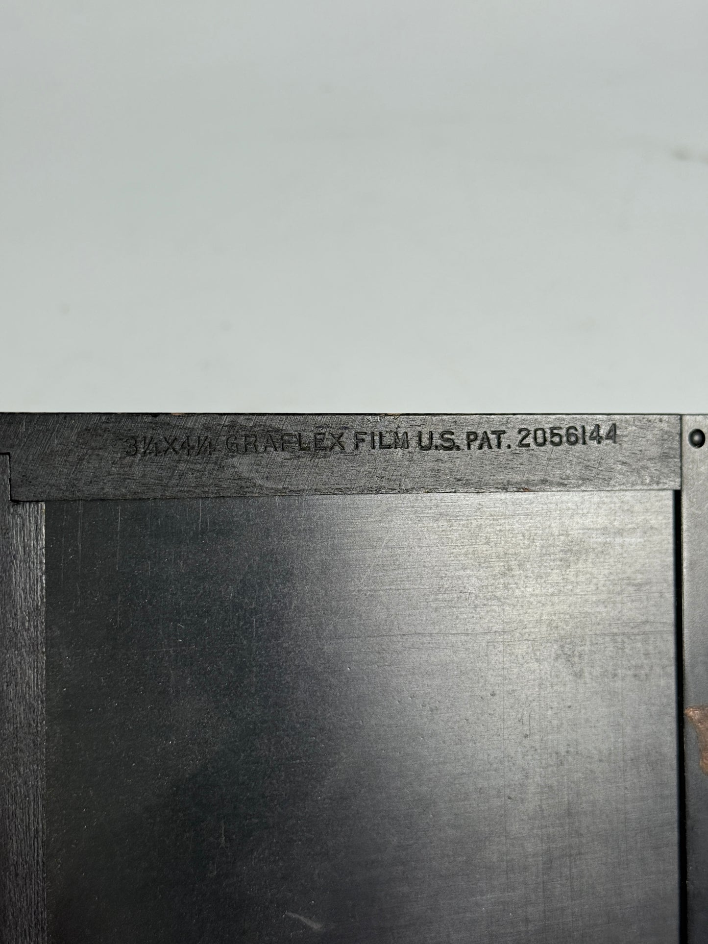 Genuine Folmer Graflex Graphic SLOTTED 3 1/4 x 4 1/4 3x4 film holder