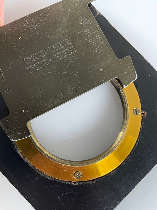 Cooke Brass Large format Lens - Taylor Hobson Flange