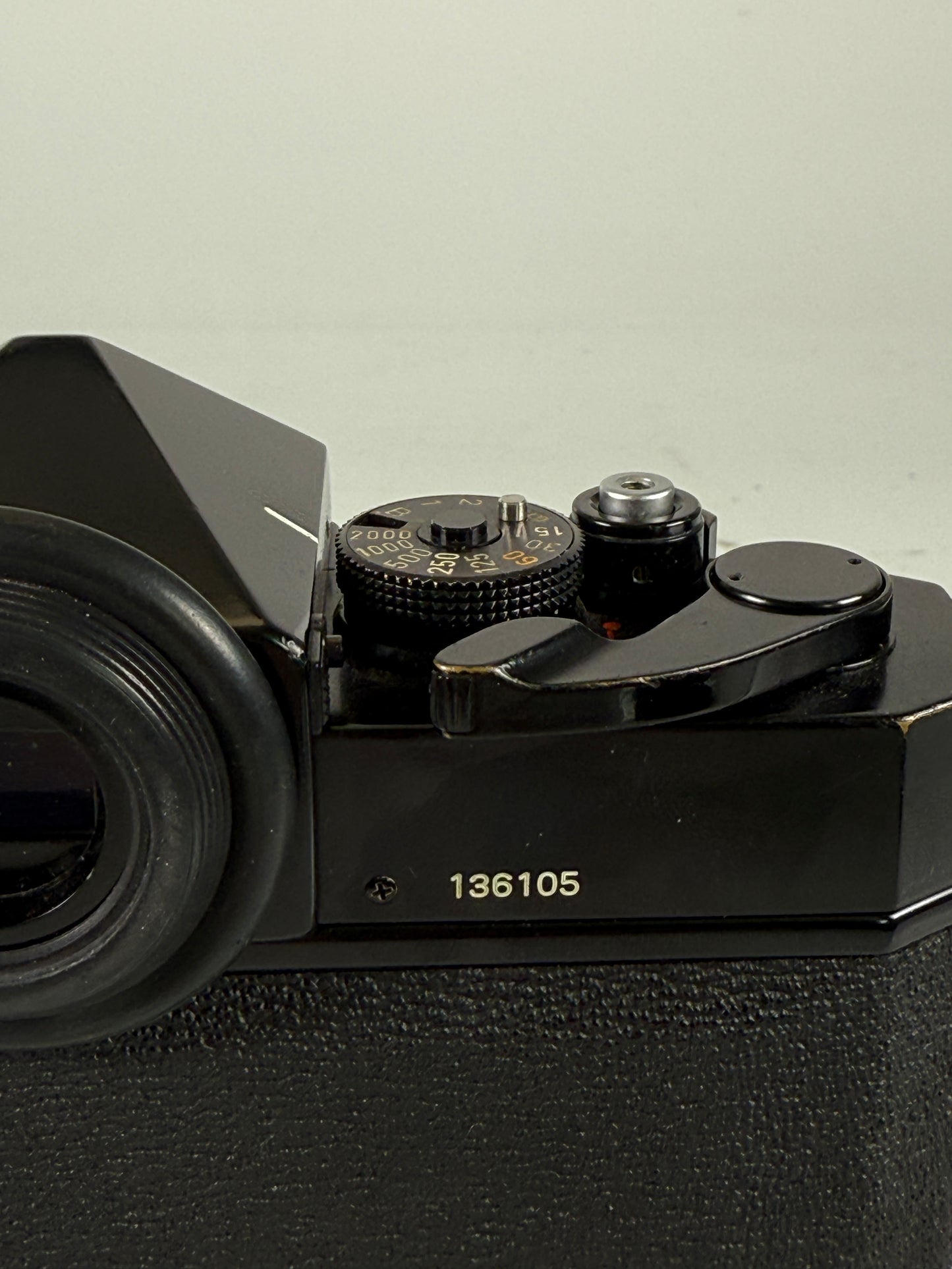 Canon F-1 Black 35mm SLR Film Camera Body