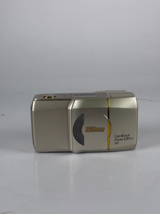 Nikon Lite Touch Zoom 120 ED AF Quartz date 35mm Point & Shoot Camera 38-120mm