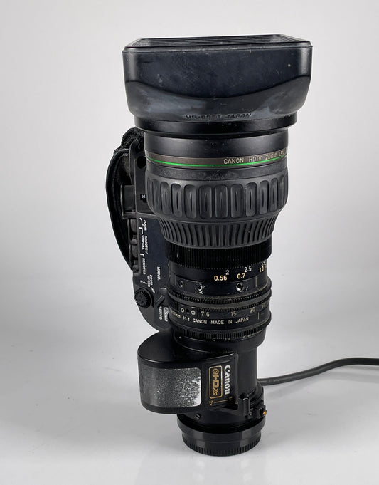 Canon HJ17ex7.6B-IRSE eHDxs 17x2/3 ENG Lens w/ 2x - 7.6-130mm f1.8