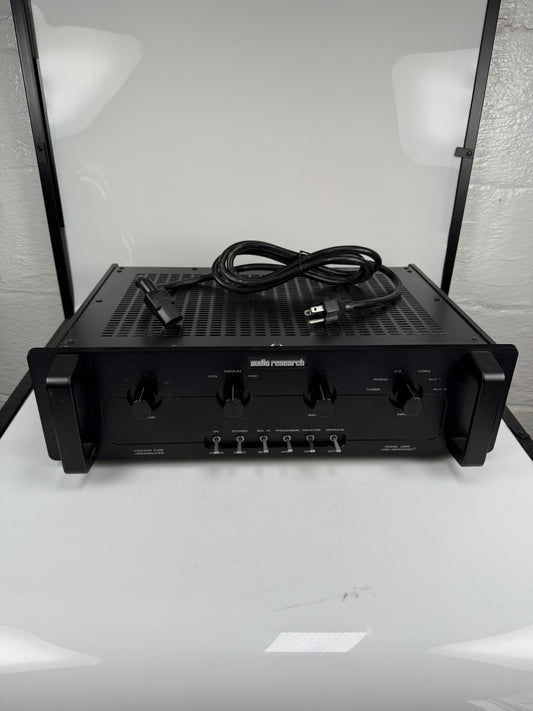 Audio Research Model LS25 high definition black vacuum tube preamplifier
