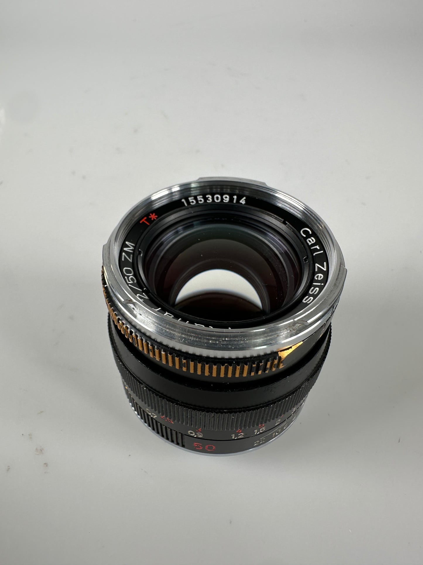 Carl Zeiss Planar T* 50mm f2 ZM for Leica M Black