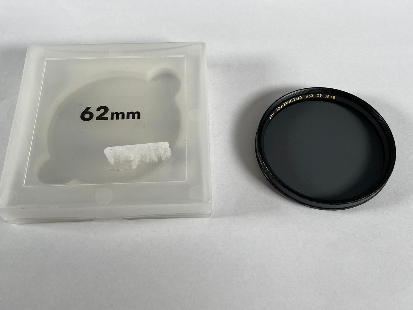 B + W 62mm Circular Pol polarizer Filter KSM MRC