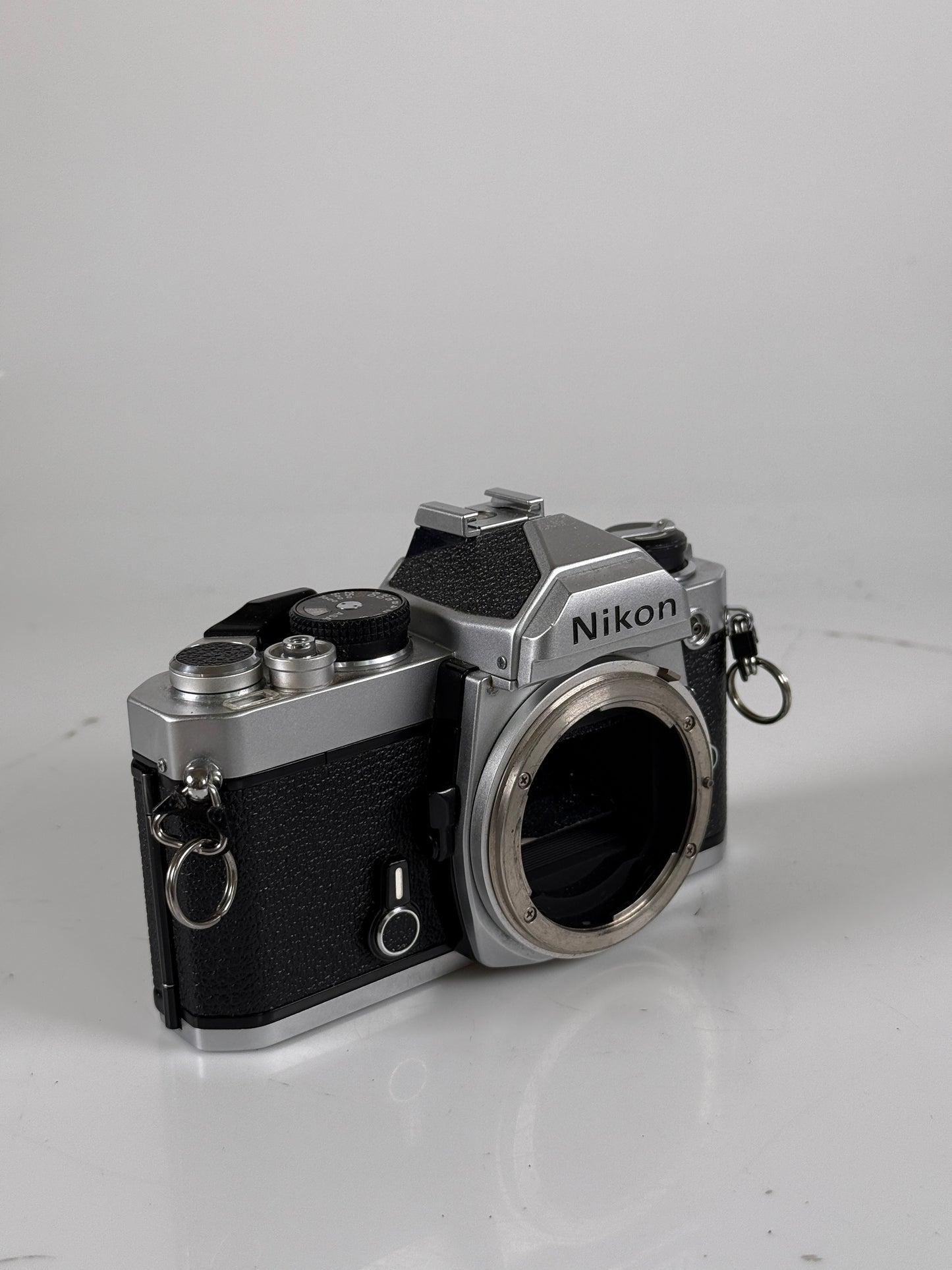 Nikon FM 35mm SLR Film Camera Chrome Body