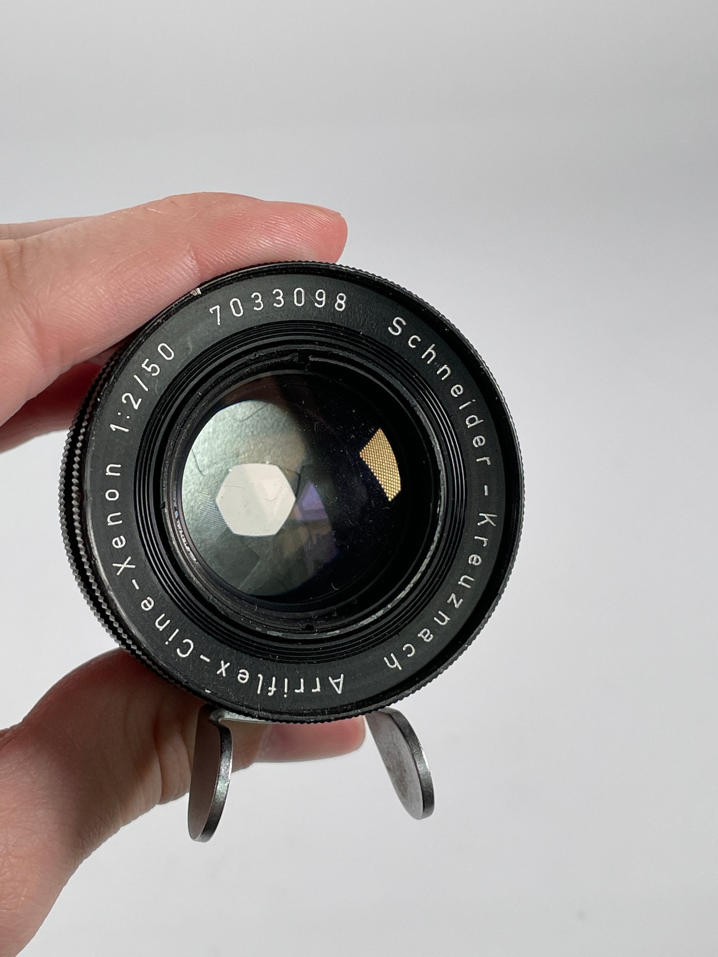 Schneider 50mm f2 Arriflex Cine Xenon Lens Arri Mount 16mm