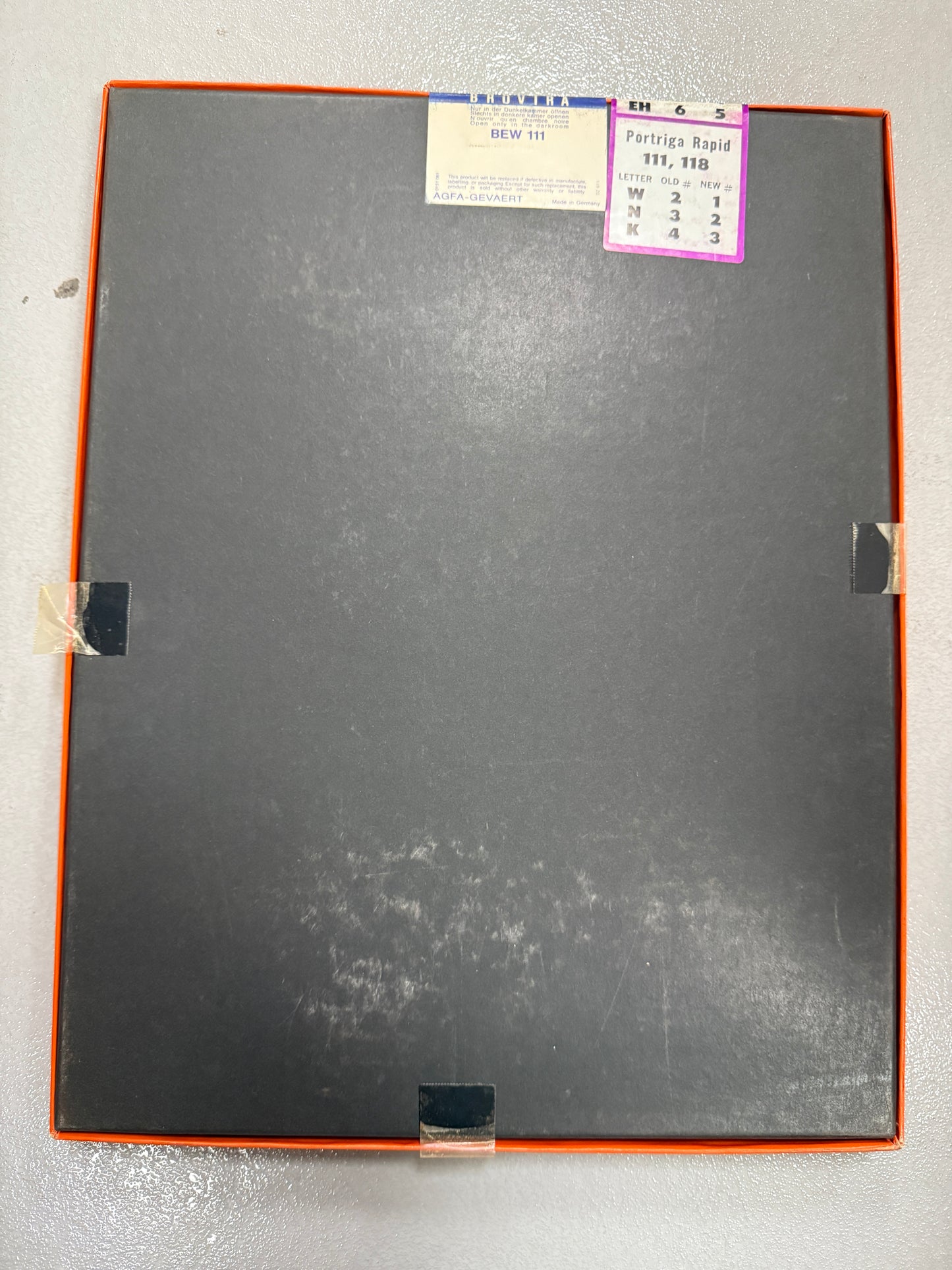 Agfa Brovira Photo Paper 50 Sheets 11x14 inch BEW 111 0