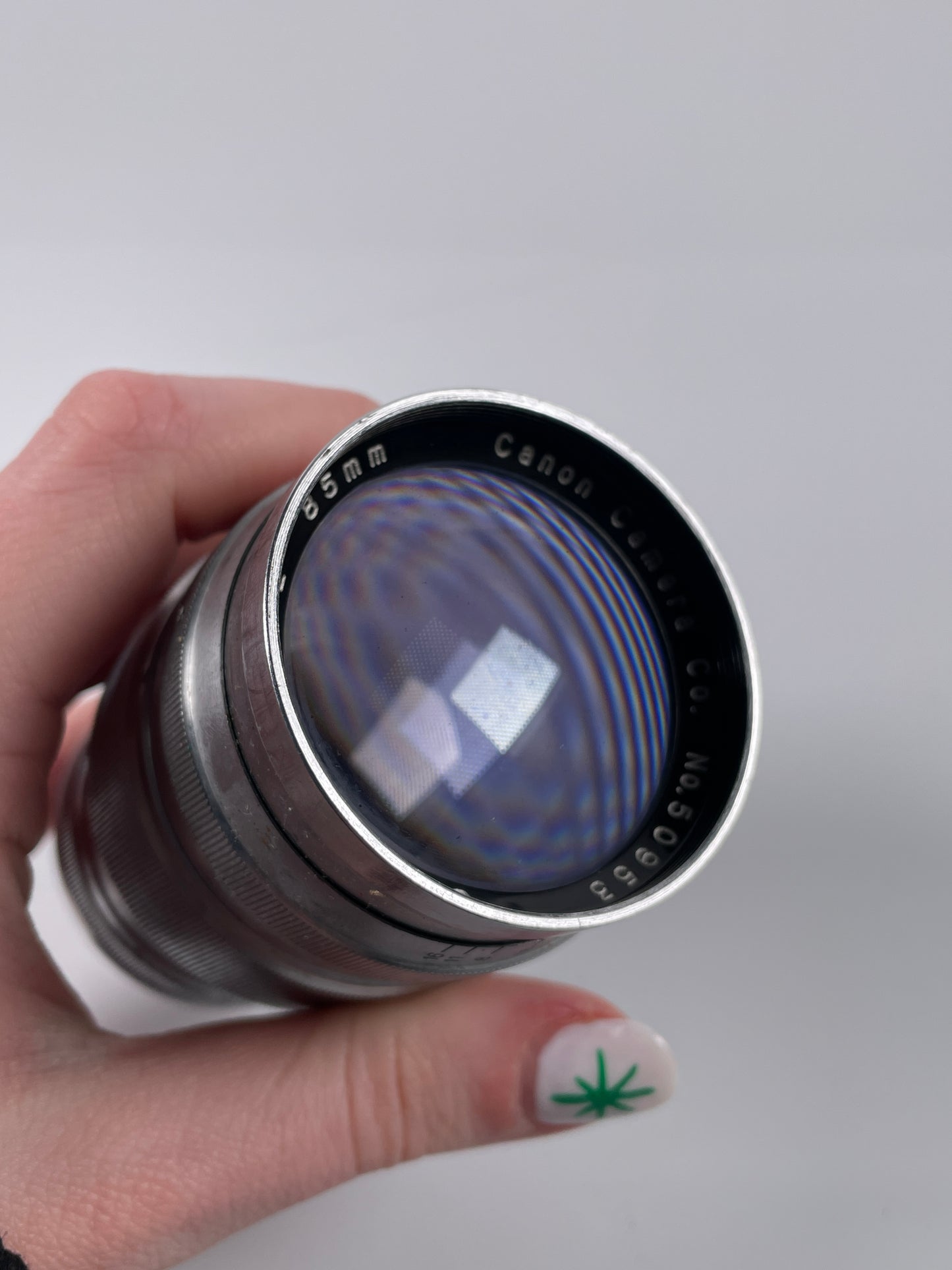 Canon RF 85mm f2 Serenar Leica SM LTM with Finder and case