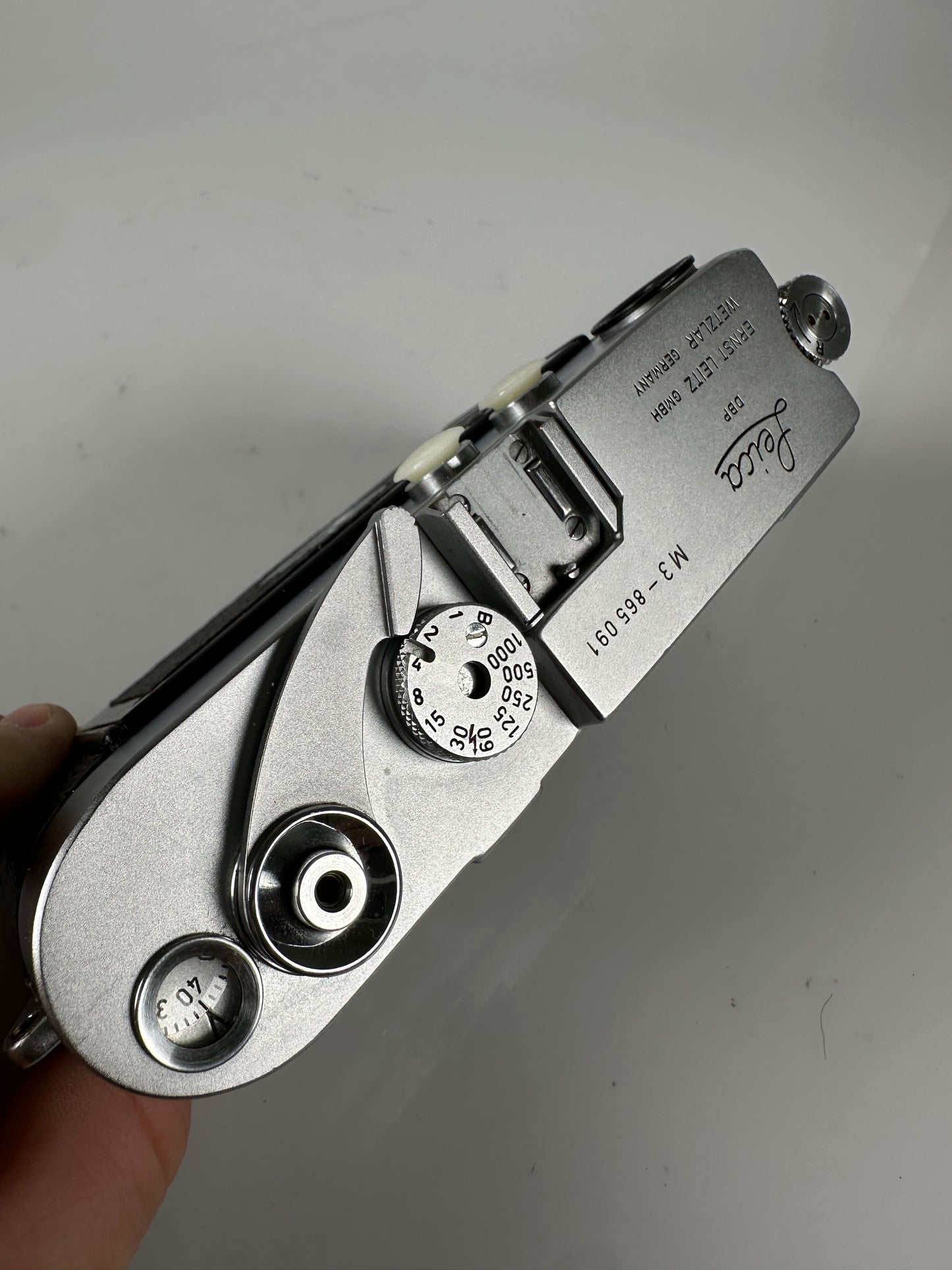 Leica M3 DS Double Stroke Rangefinder 35mm Film Camera