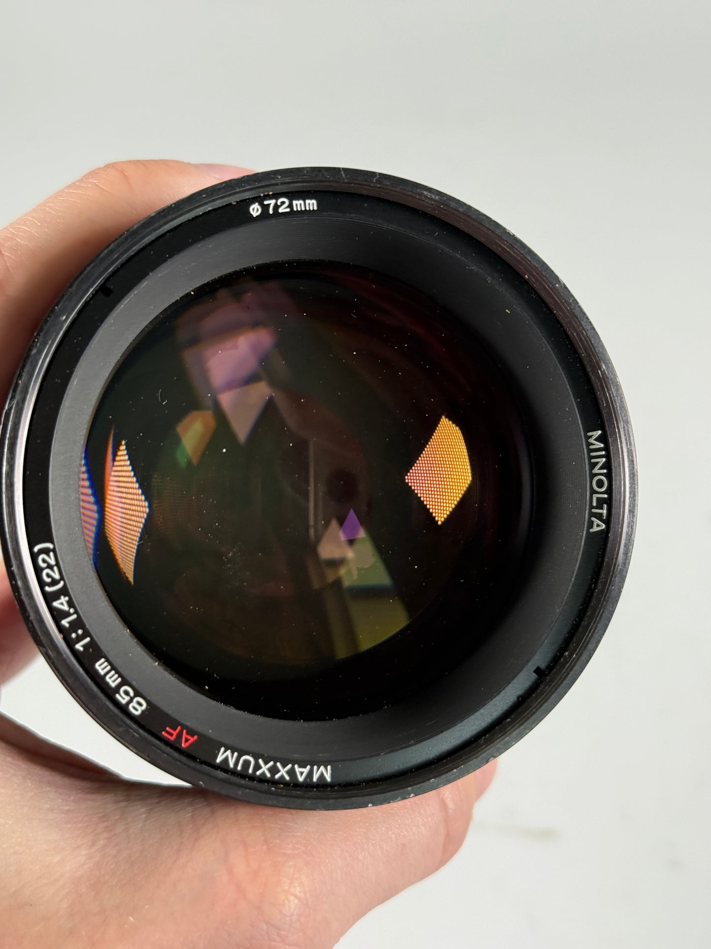 MINOLTA AF 85mm F1.4 Lens for A Mount