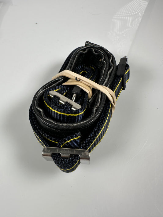 Zenza Bronica Blue / Yellow Camera Neck Strap w/ Lugs * For ETRS ETRSi SQ SQ-Ai
