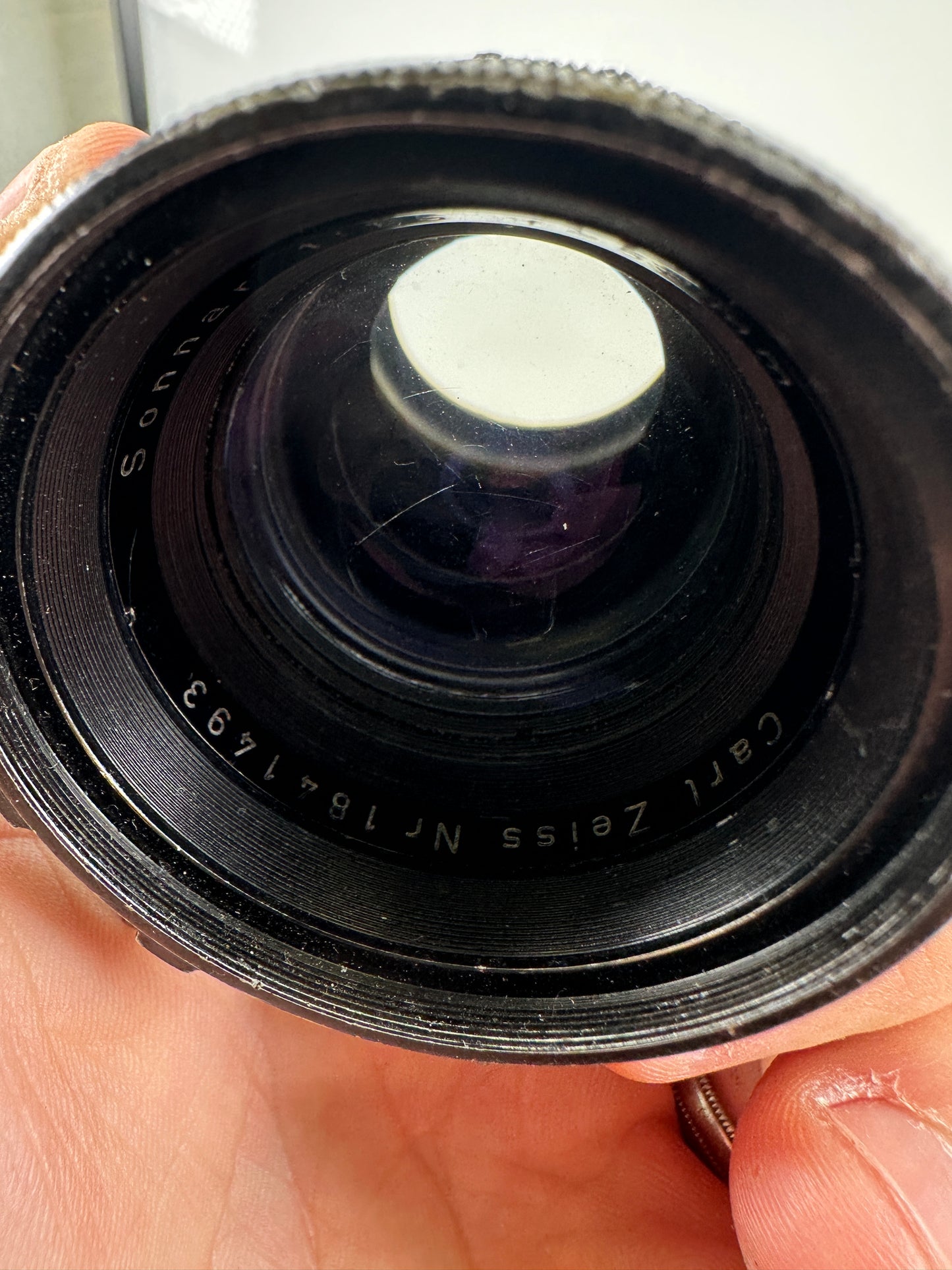 Carl Zeiss Sonnar 50mm F1.5 for Arri standard cine lens for 16mm