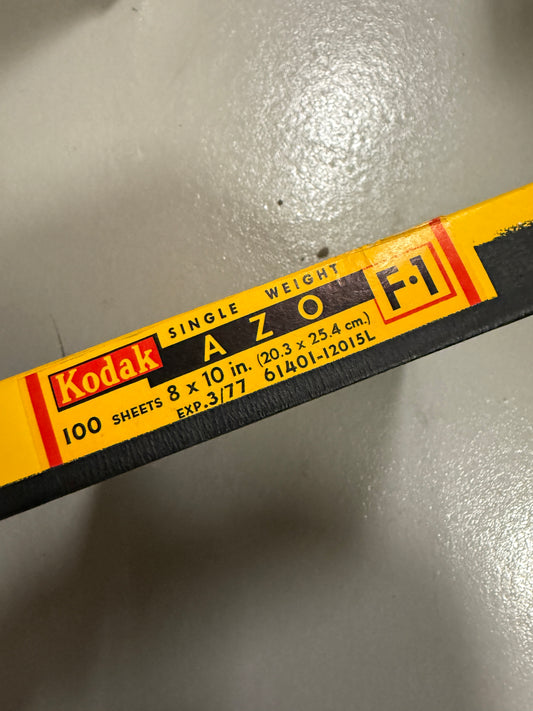 Kodak Azo F1 B&W Paper - 8x10 single weight